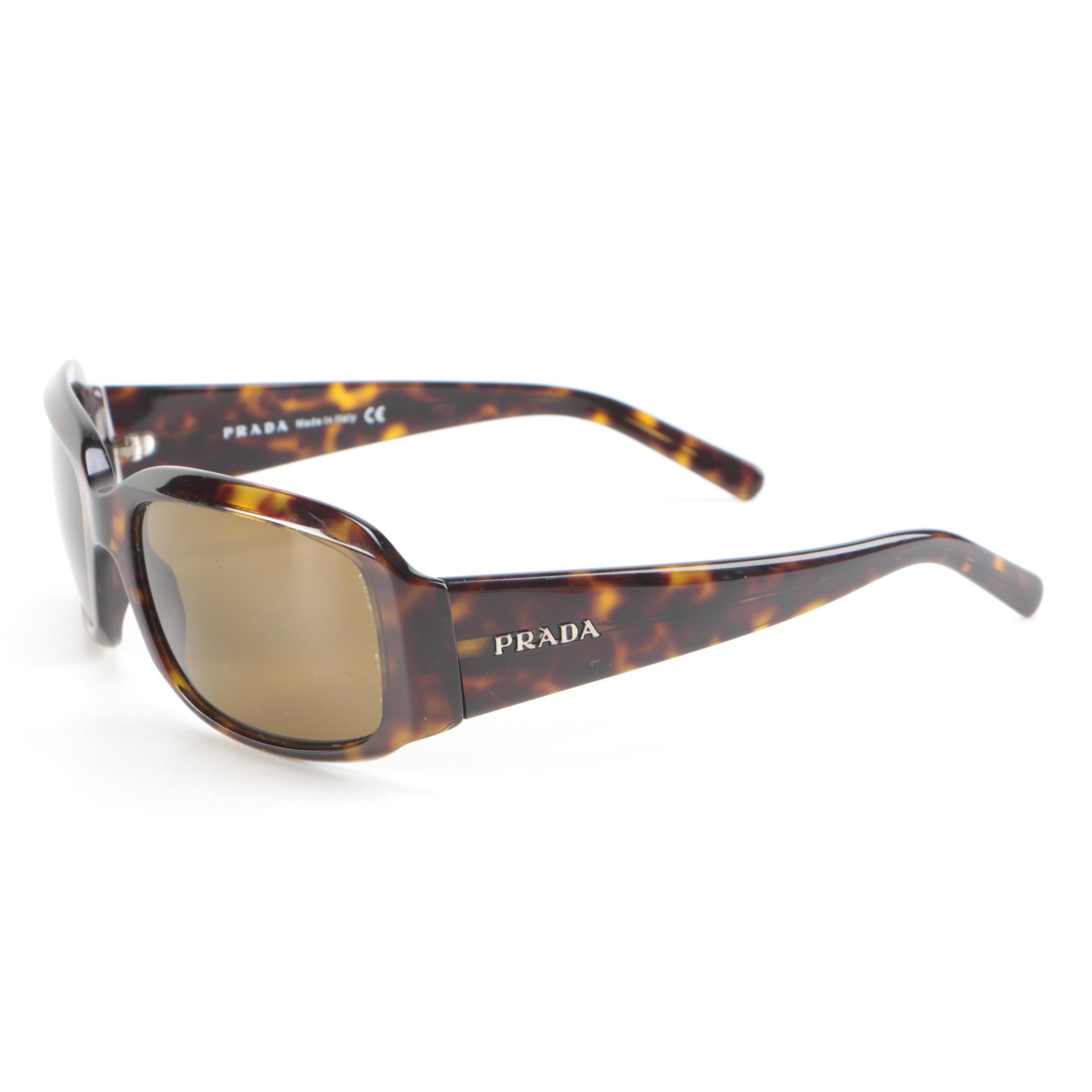 Prada SPR 12H Dark Havana Sunglasses