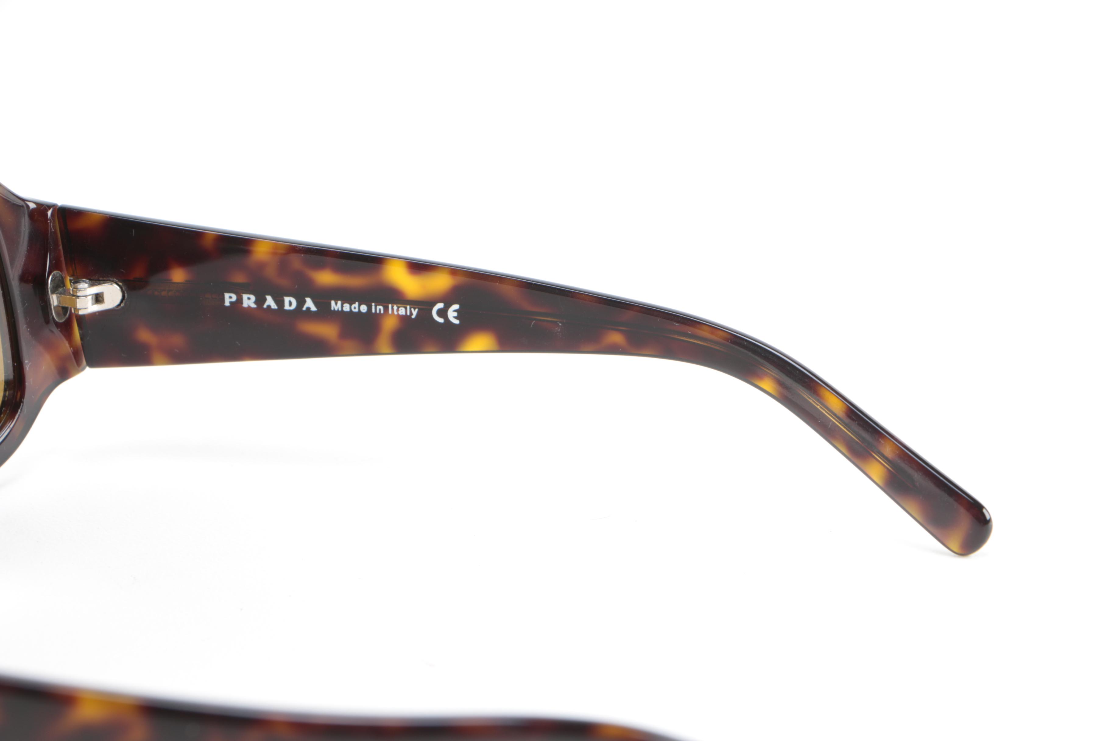 Prada SPR 12H Dark Havana Sunglasses