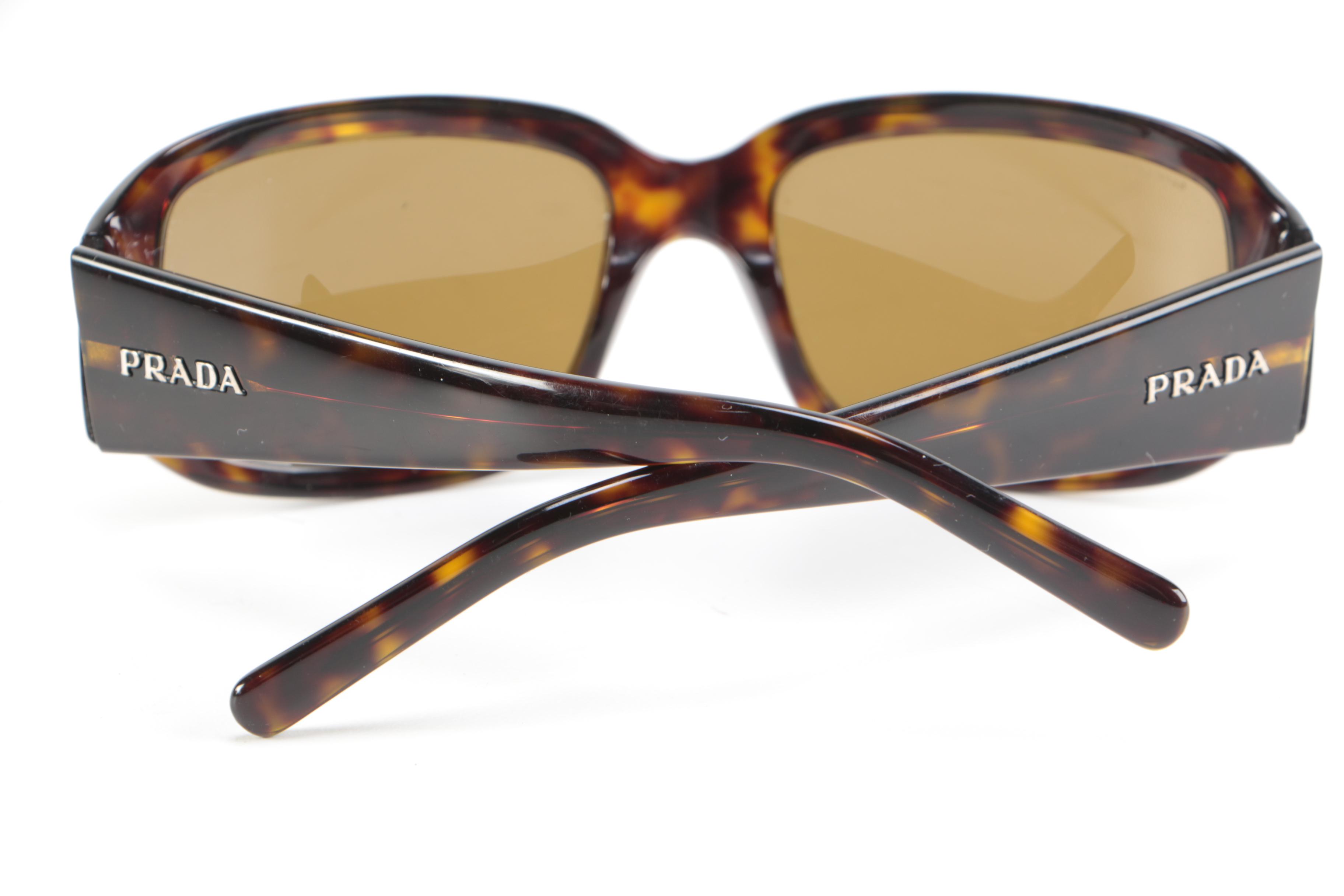 Prada SPR 12H Dark Havana Sunglasses