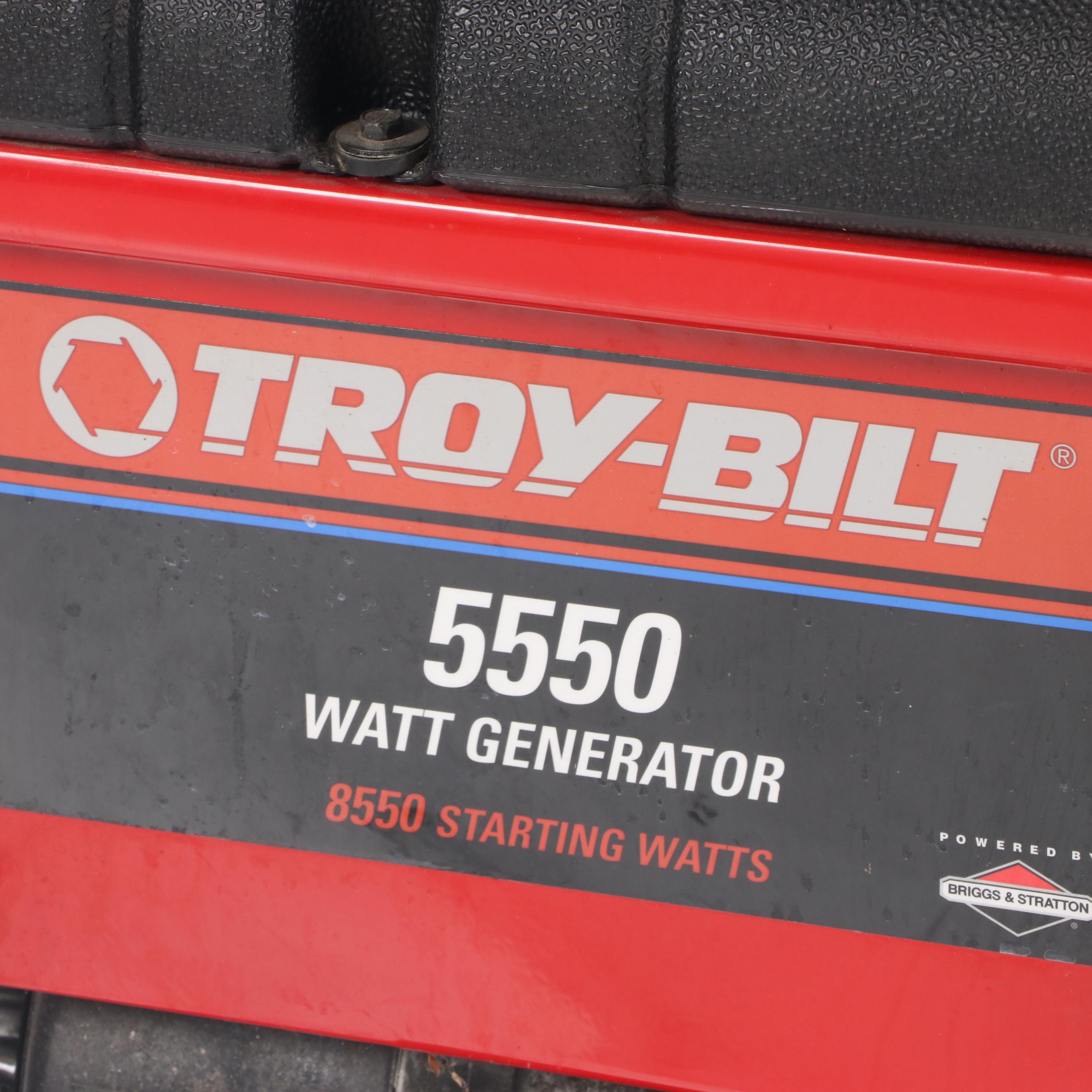 Troy-Bilt 5550 Watt Portable Gasoline-Powered Generator