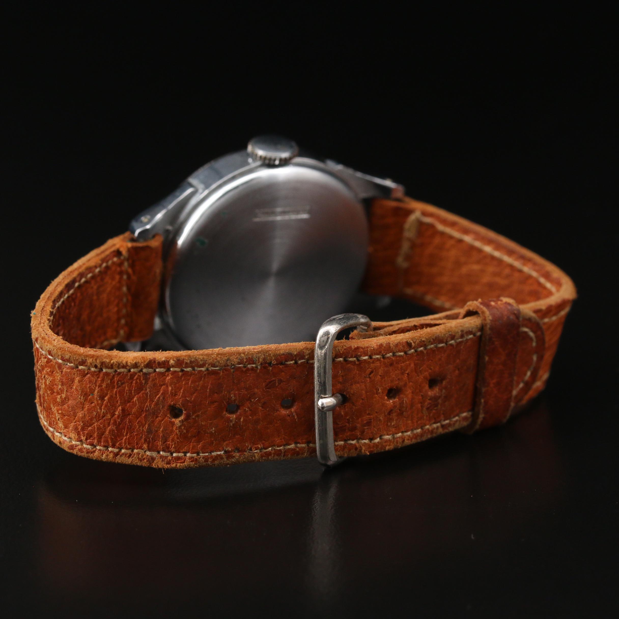 Vintage New Haven Dick Tracy Stem Wind Watch