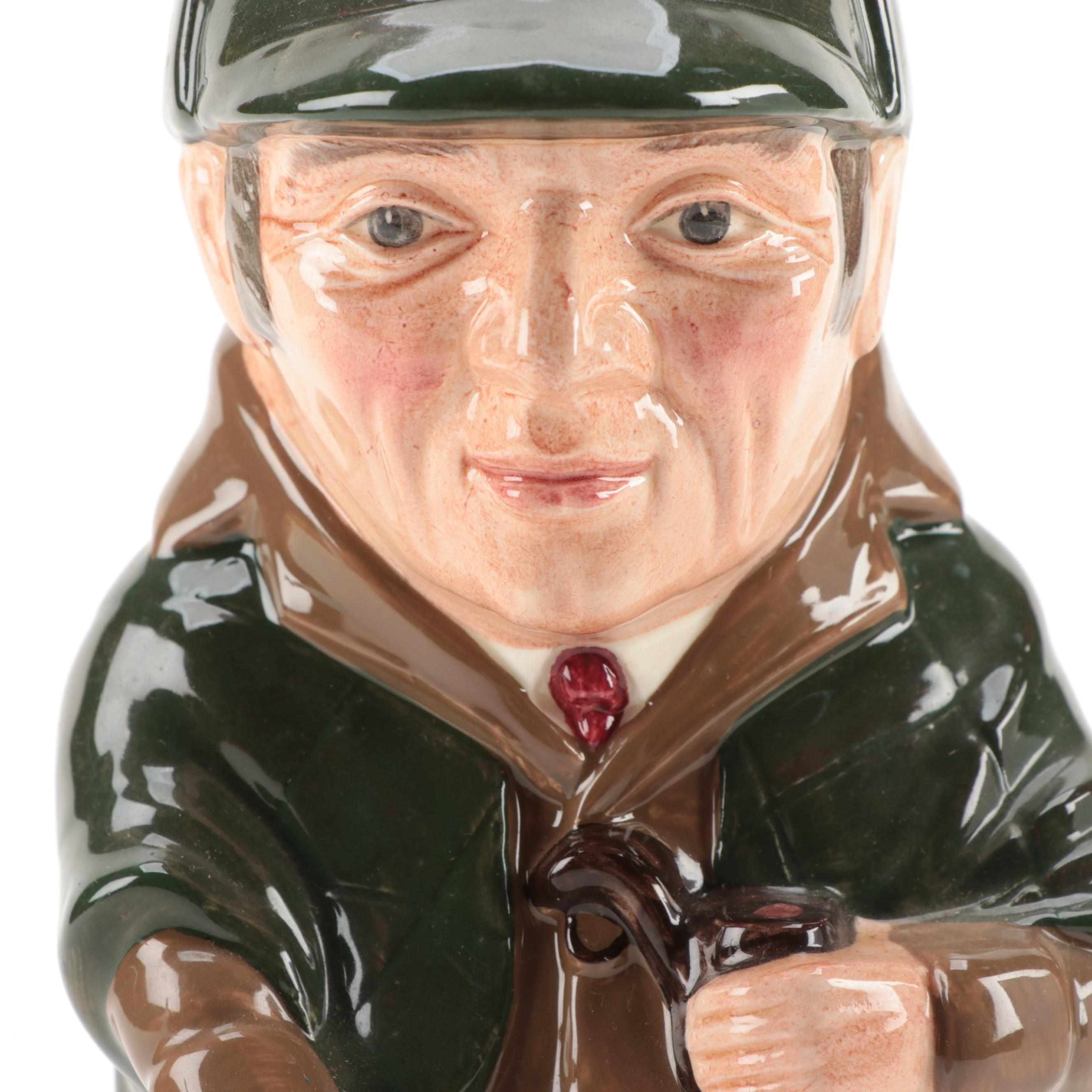 Royal Doulton "Sherlock Holmes"  Commemorative Character Jug, Late 20th Century