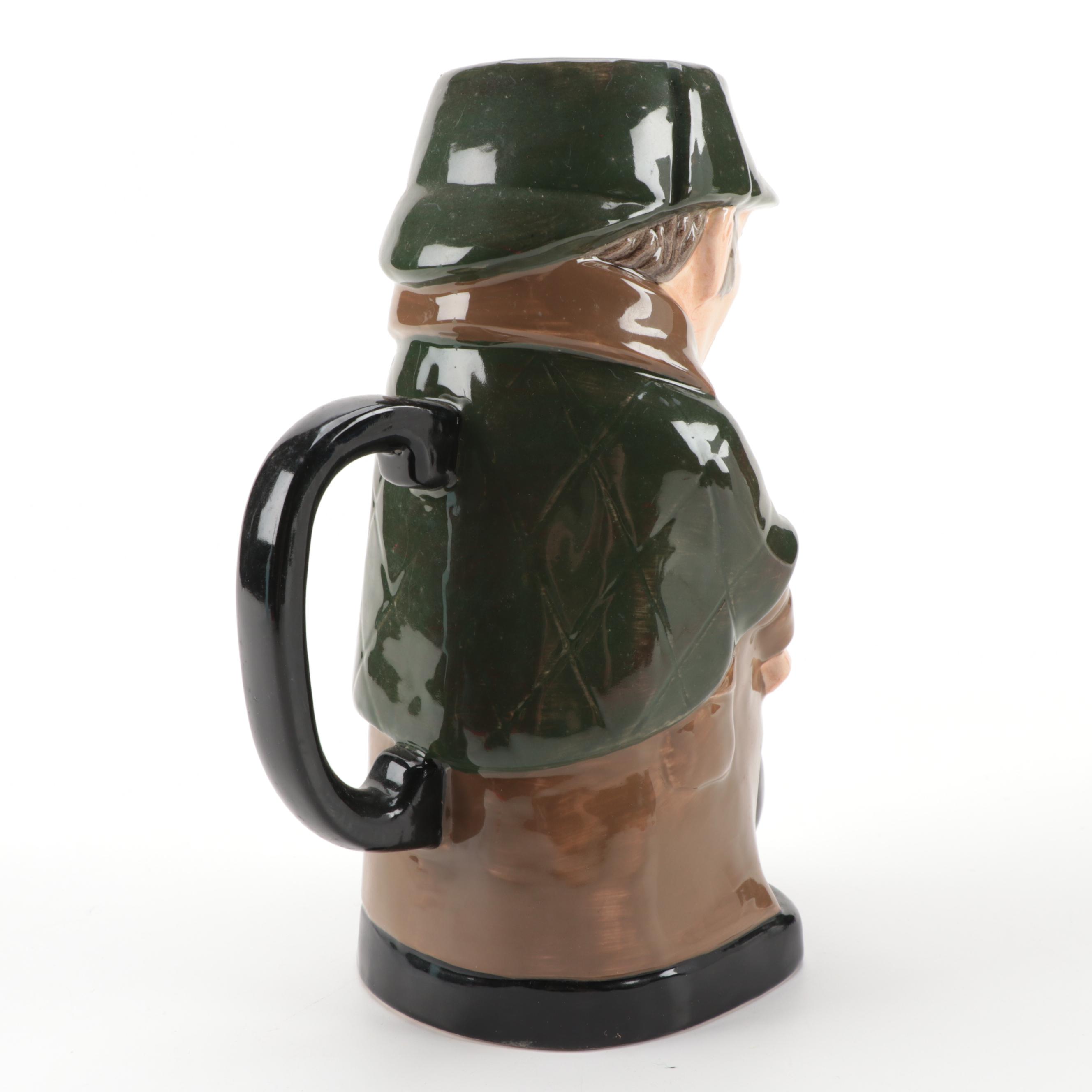 Royal Doulton "Sherlock Holmes"  Commemorative Character Jug, Late 20th Century