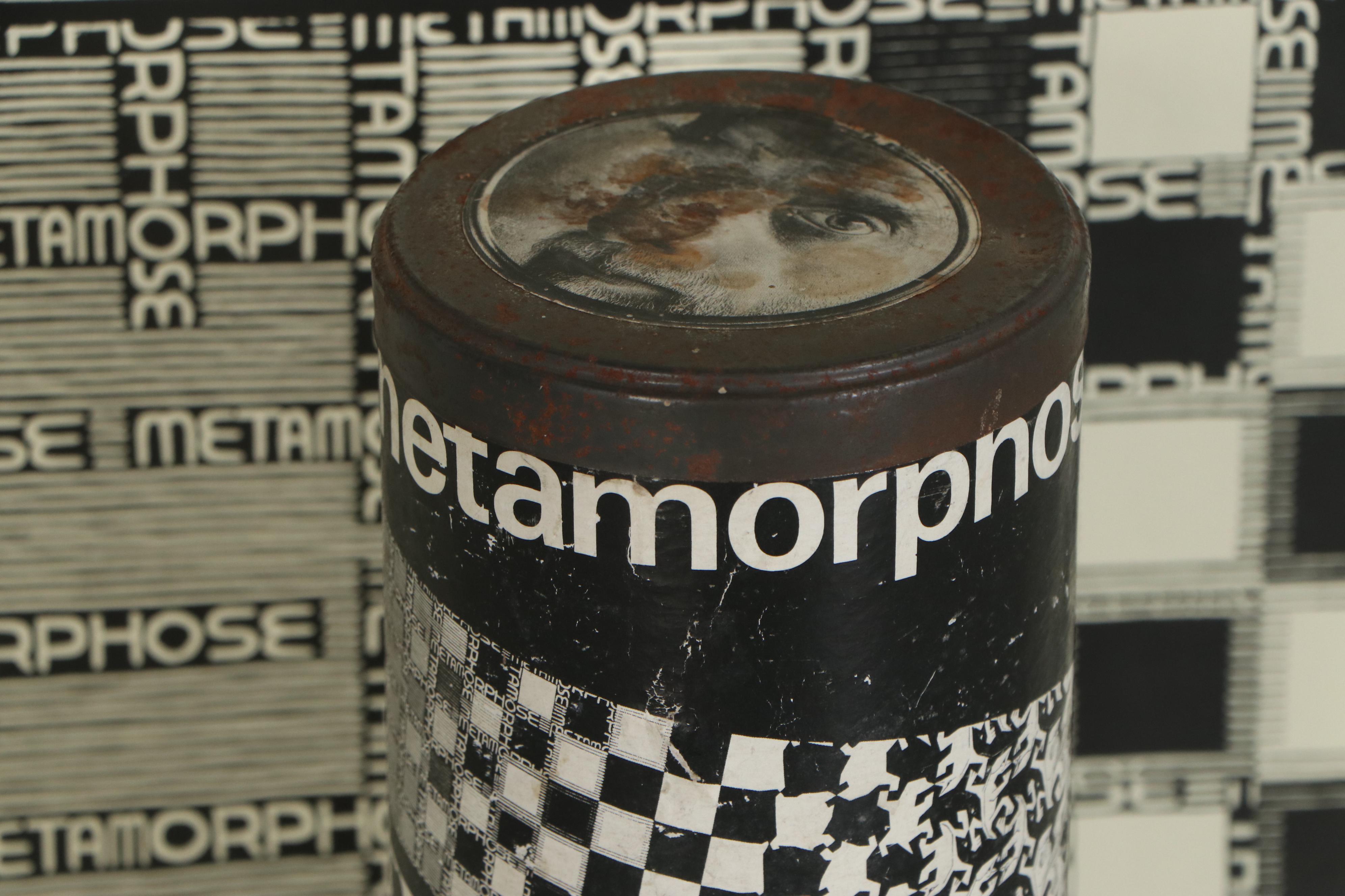 Lithograph after Maurits Cornelis Escher "Metamorphose," 1972