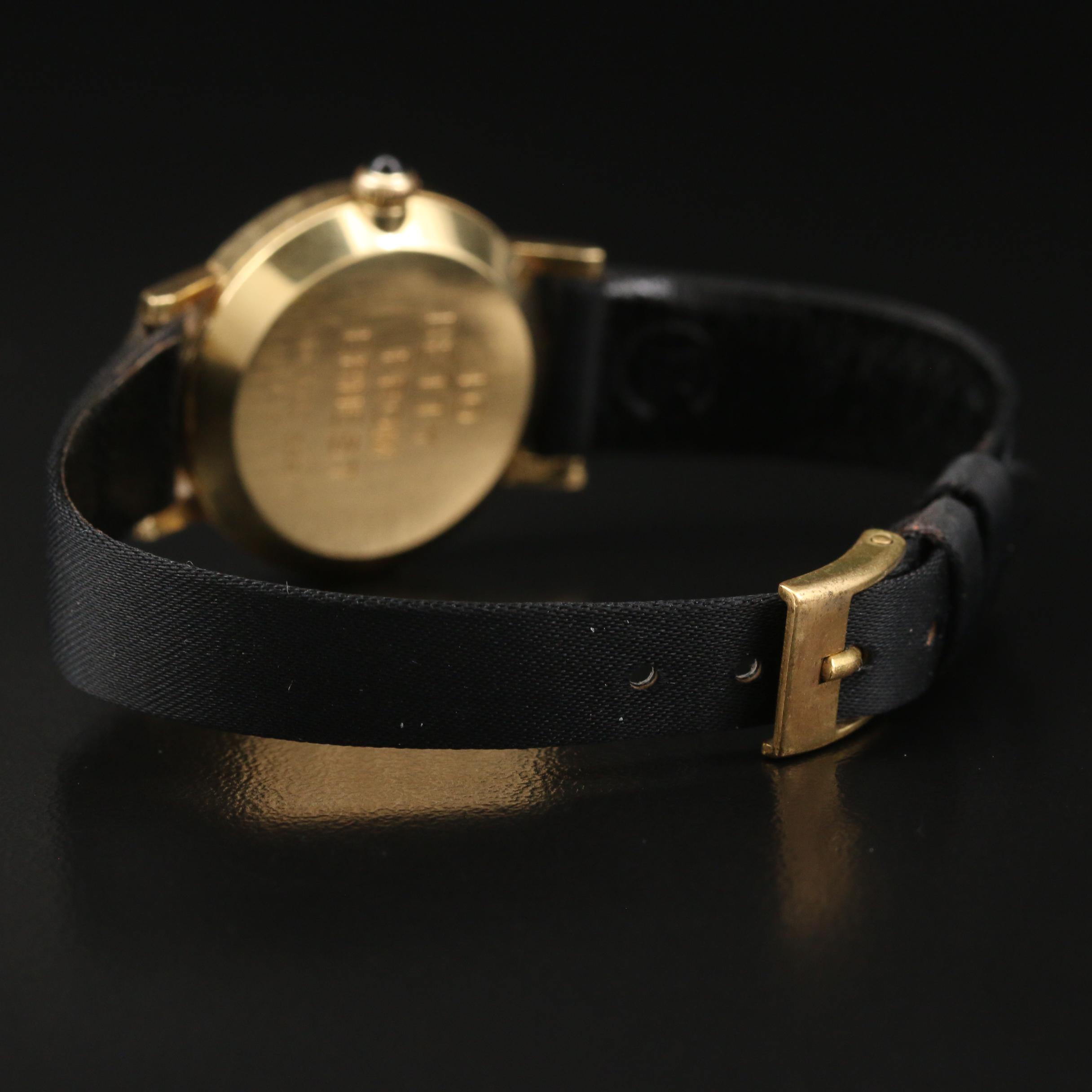 Vintage Movado Zenith 18K Gold Stem Wind Watch