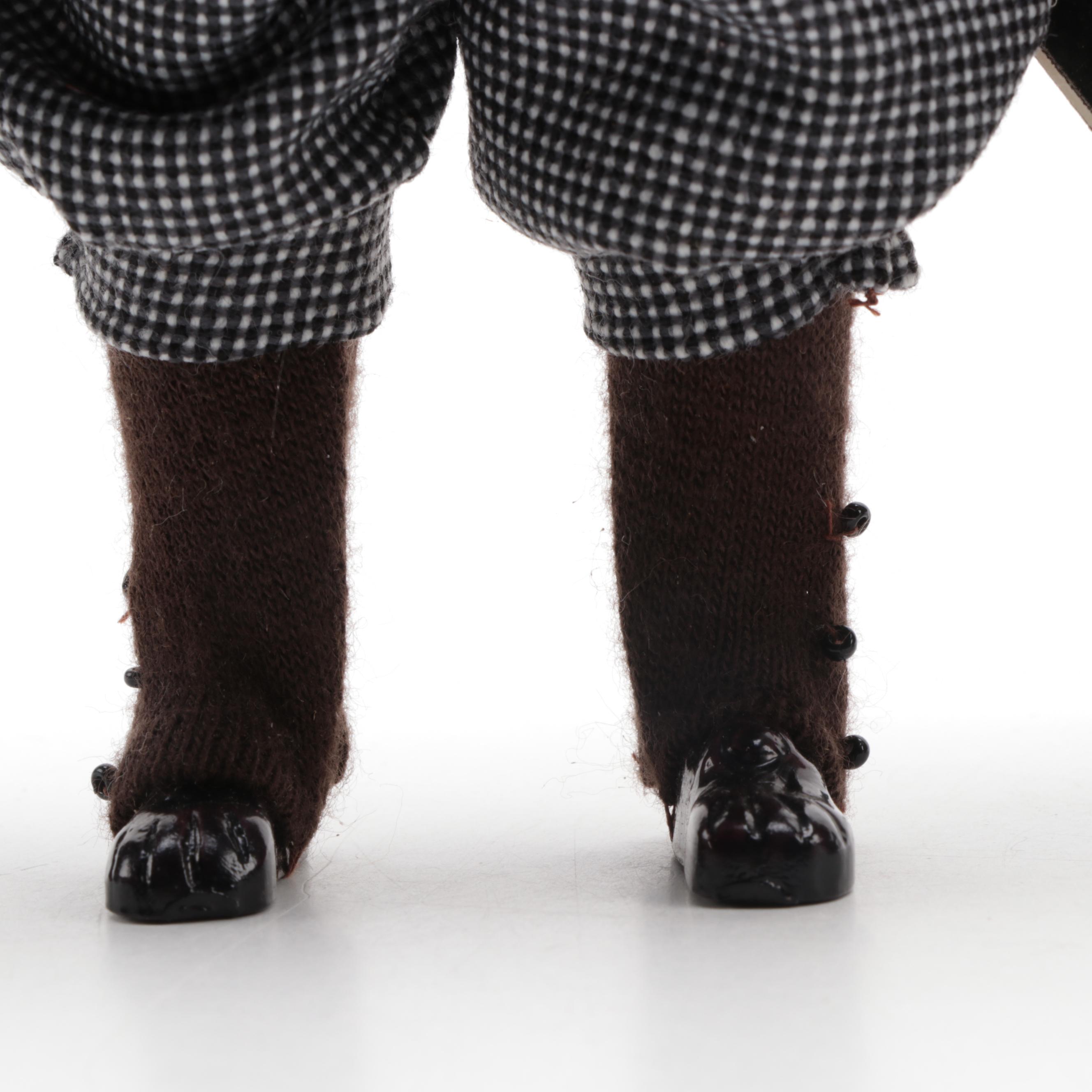 Sherlock Holmes and Dr. Watson Dolls by Peggy Nisbet