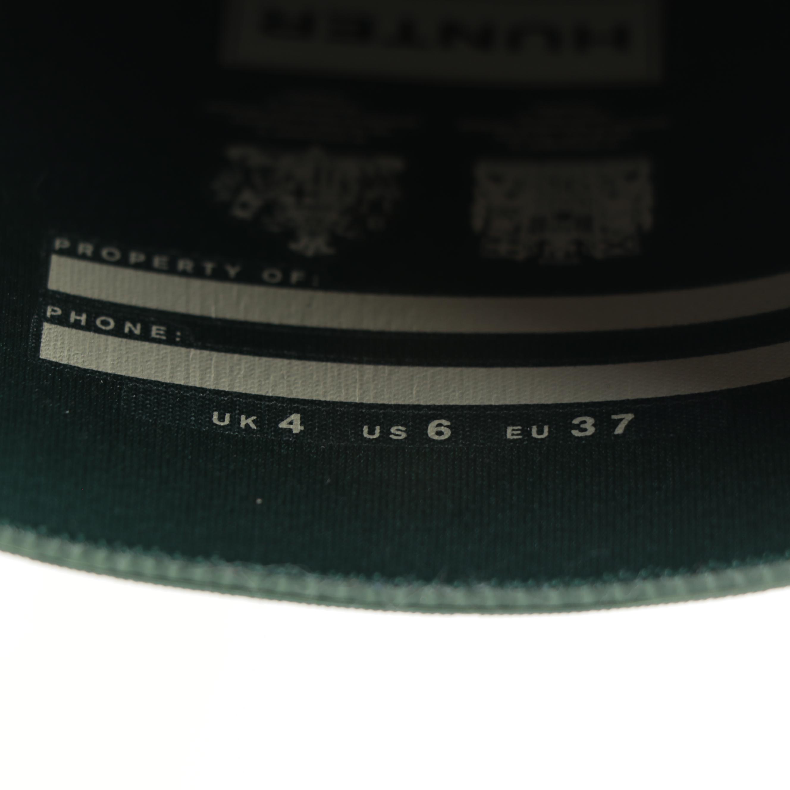 Hunter Original Tall Rain Boots in Matte Hunter Green with Box, Size 6