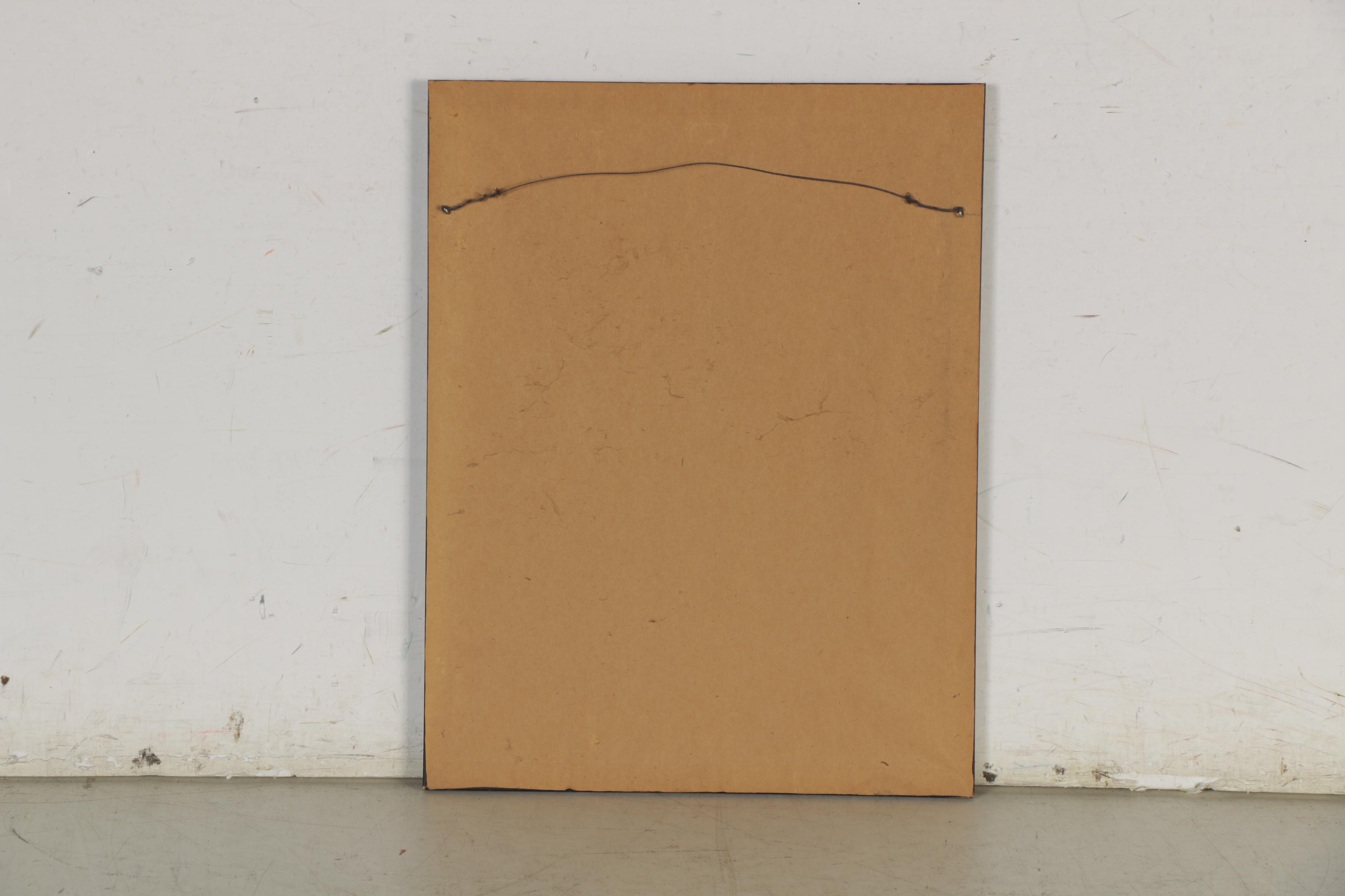 Gloria Garrity Relief Print "Old One"