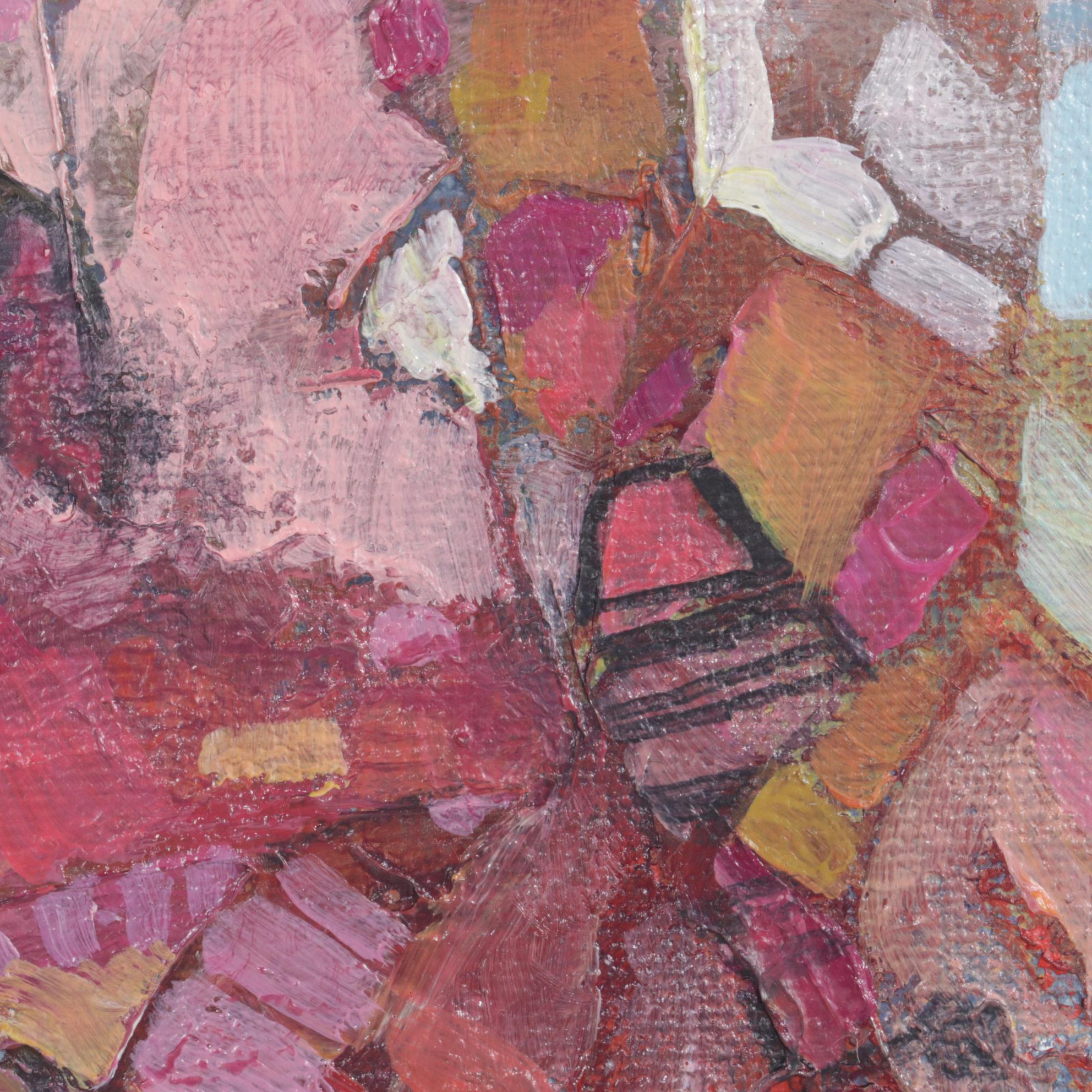 Alexandra Zecevic Acrylic Painting "Sanchi," 2020