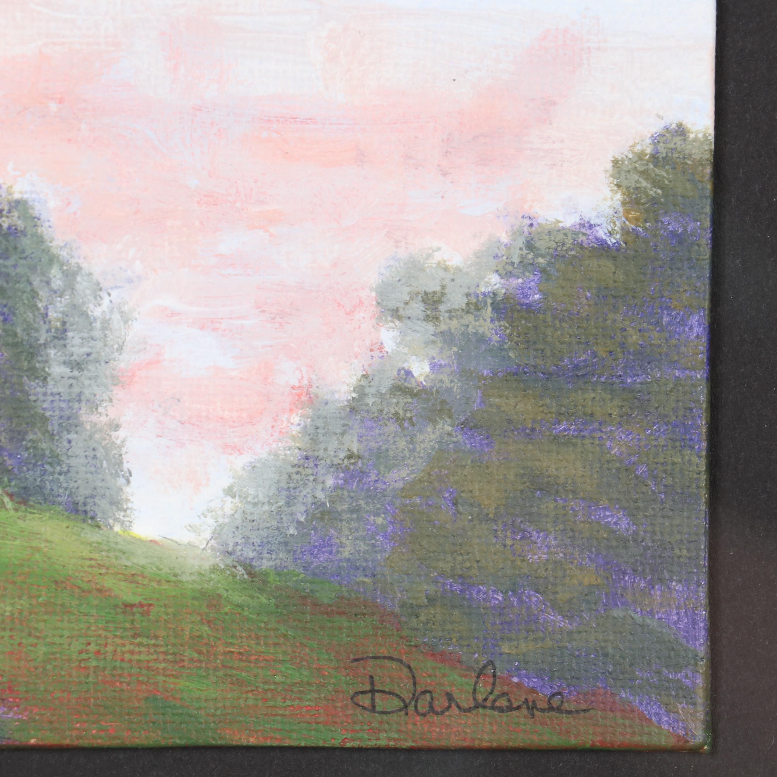 Darlene Morris Acrylic Landscape Painting, 21st Century