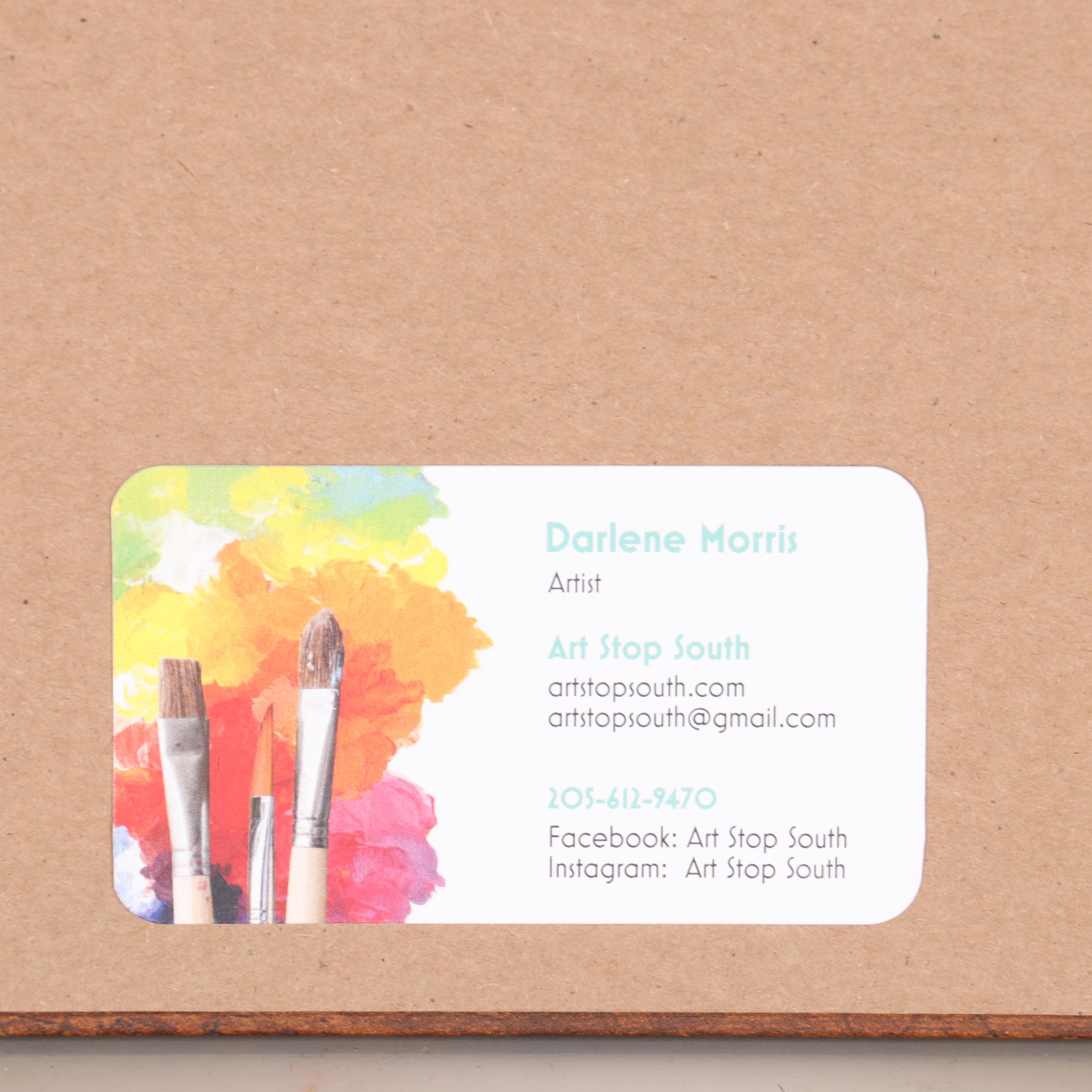 Darlene Morris Acrylic Landscape Painting, 21st Century