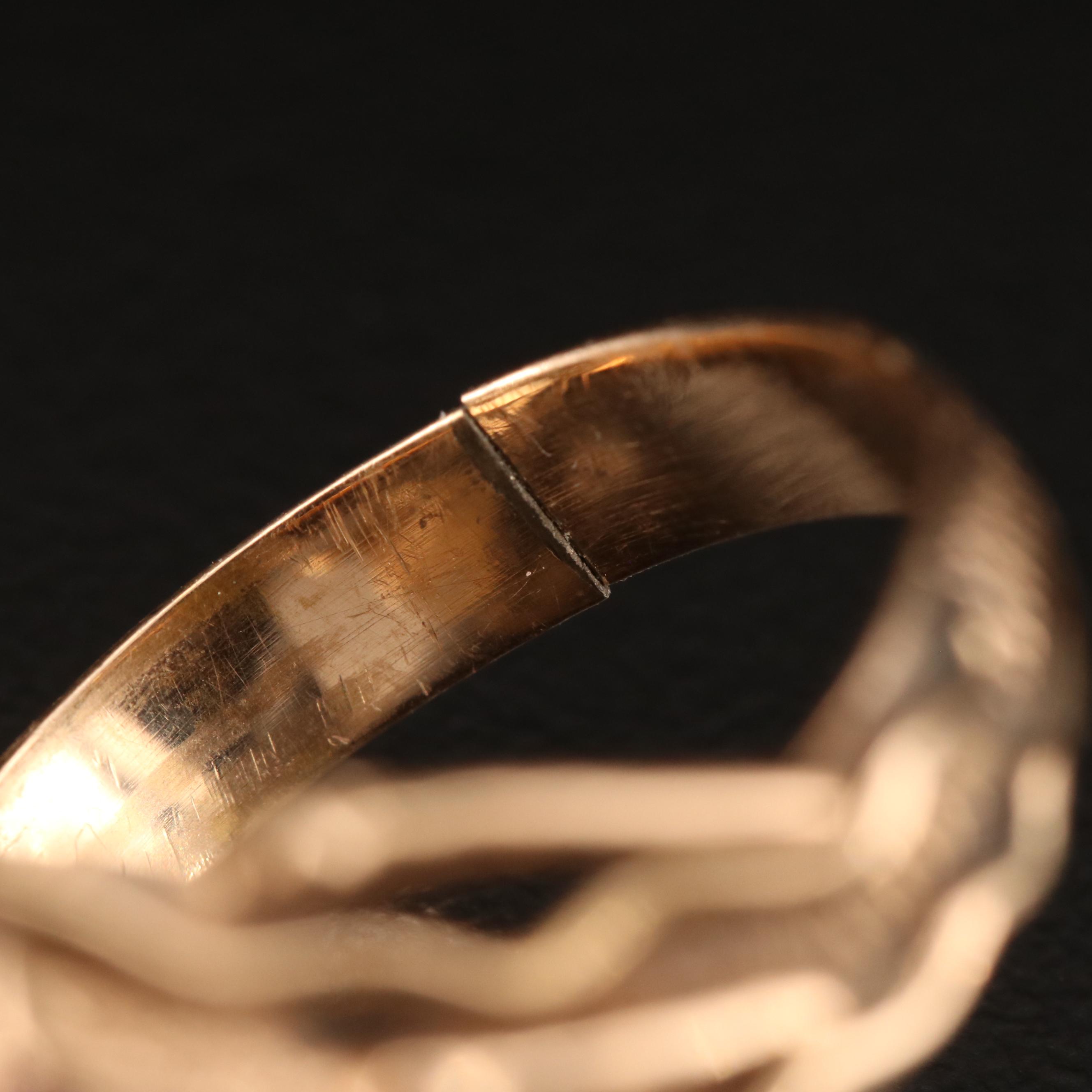 Vintage T.Y. Lee 14K Star Ruby and Star Sapphire Dragon Ring