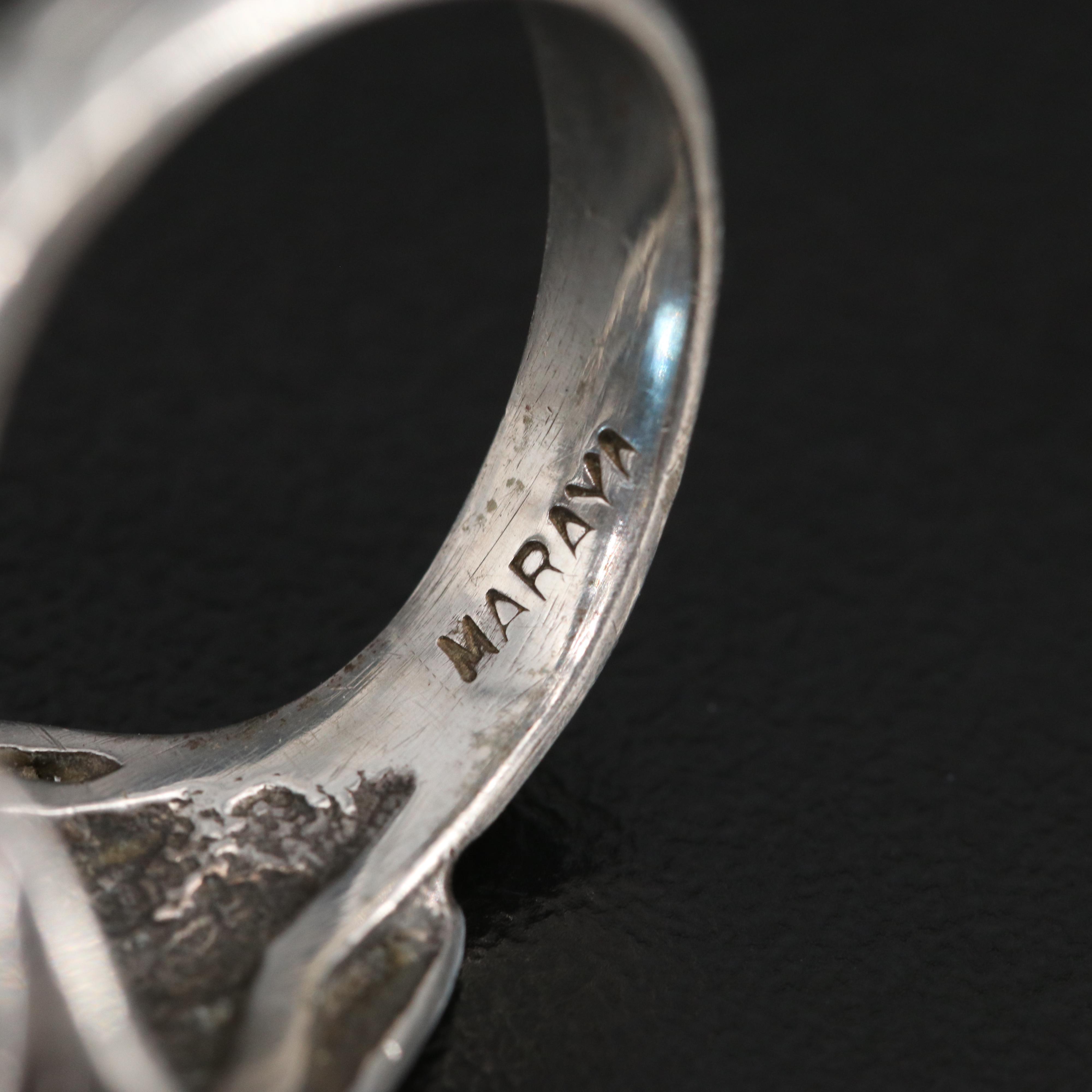 Sterling Silver London Blue Ring