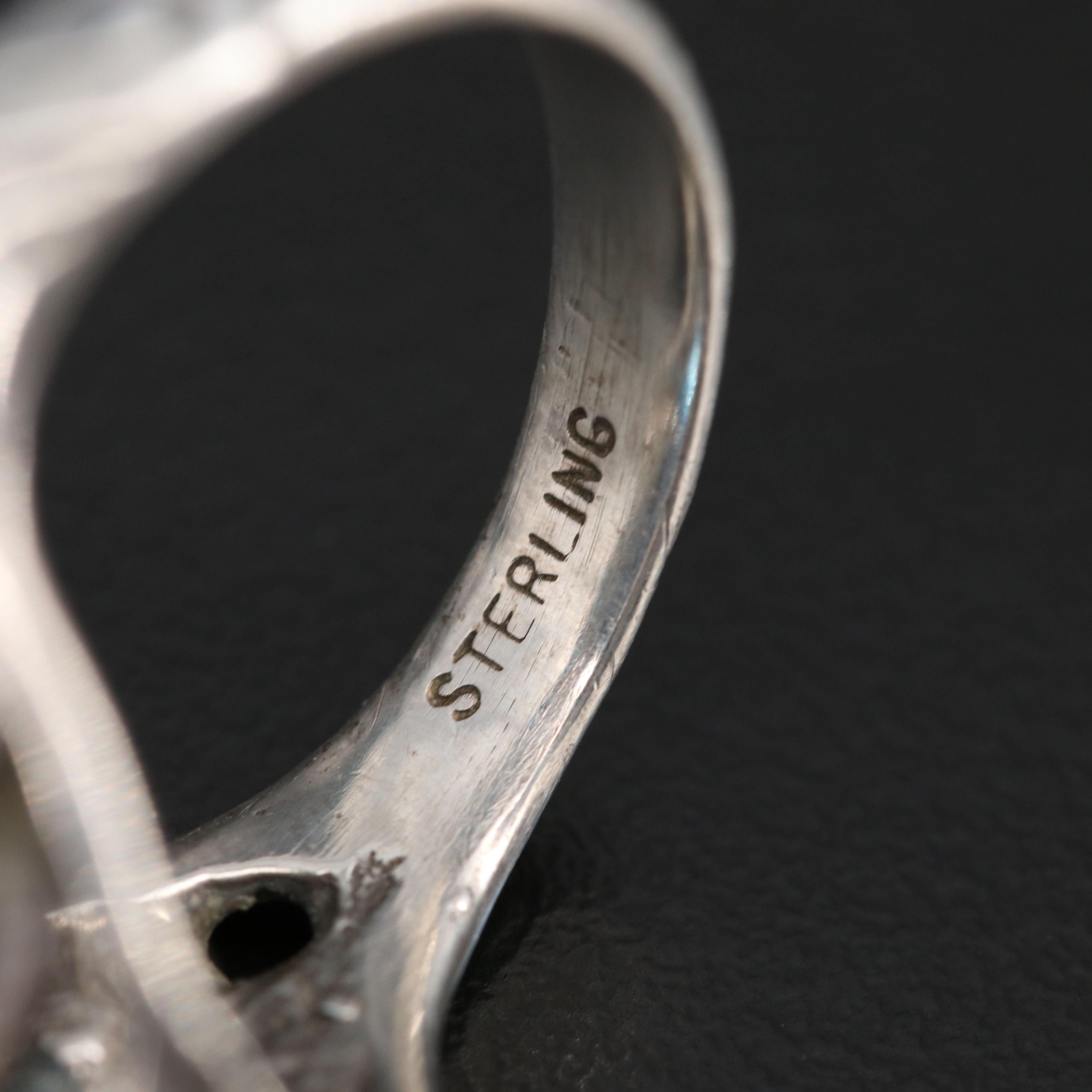 Sterling Silver London Blue Ring