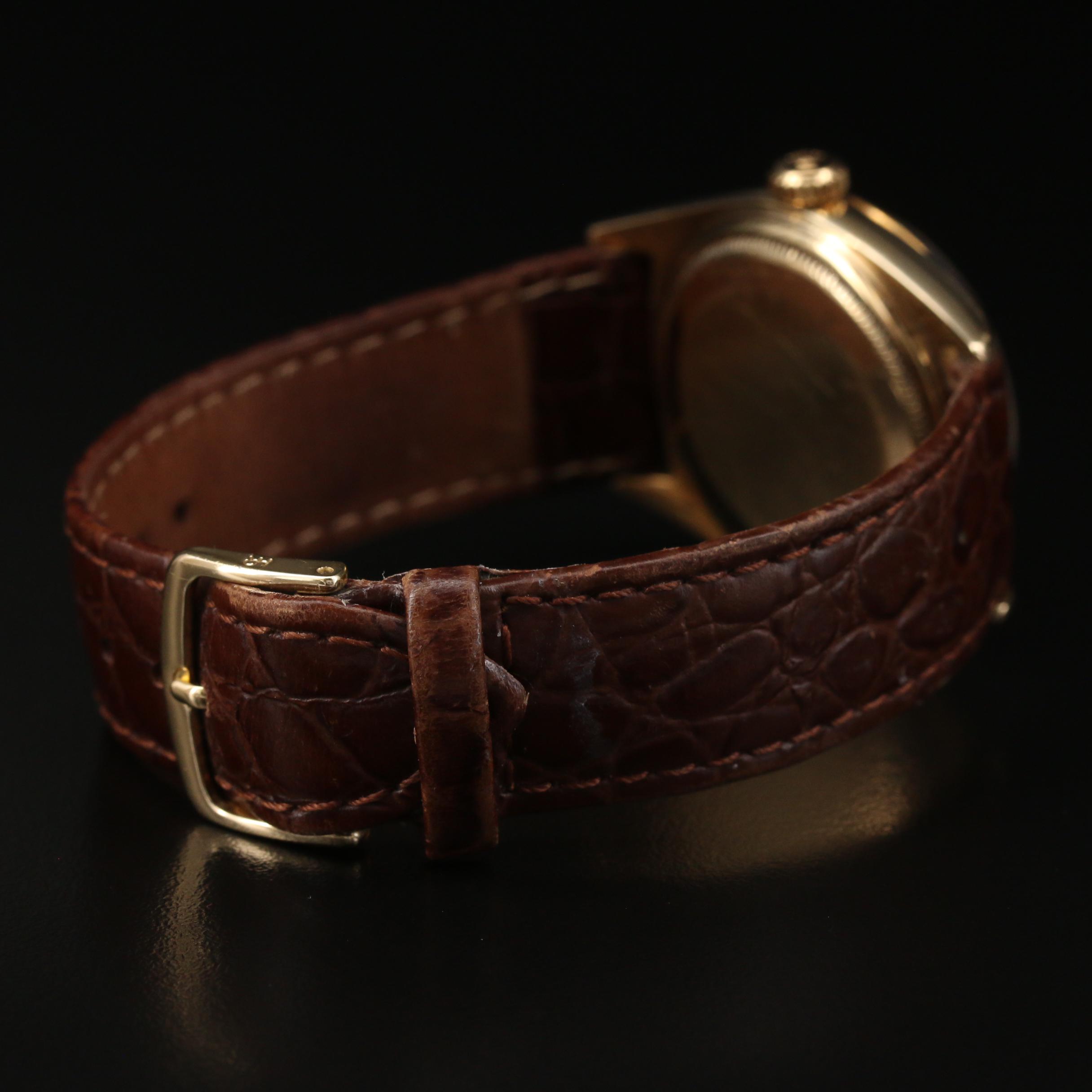 1964 Rolex Datejust 14K Gold Automatic Watch