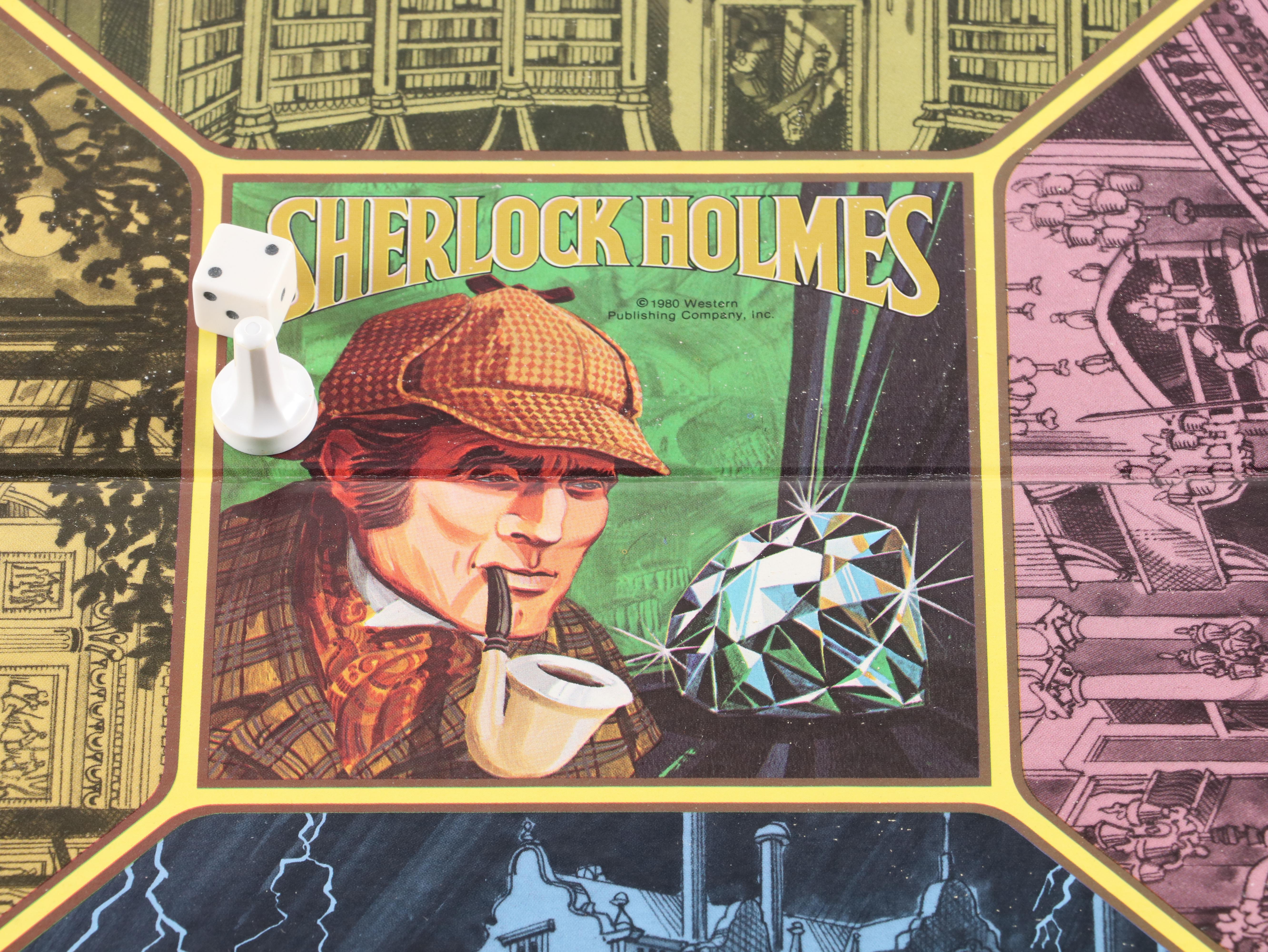Collection of Sherlock Holmes Board Games