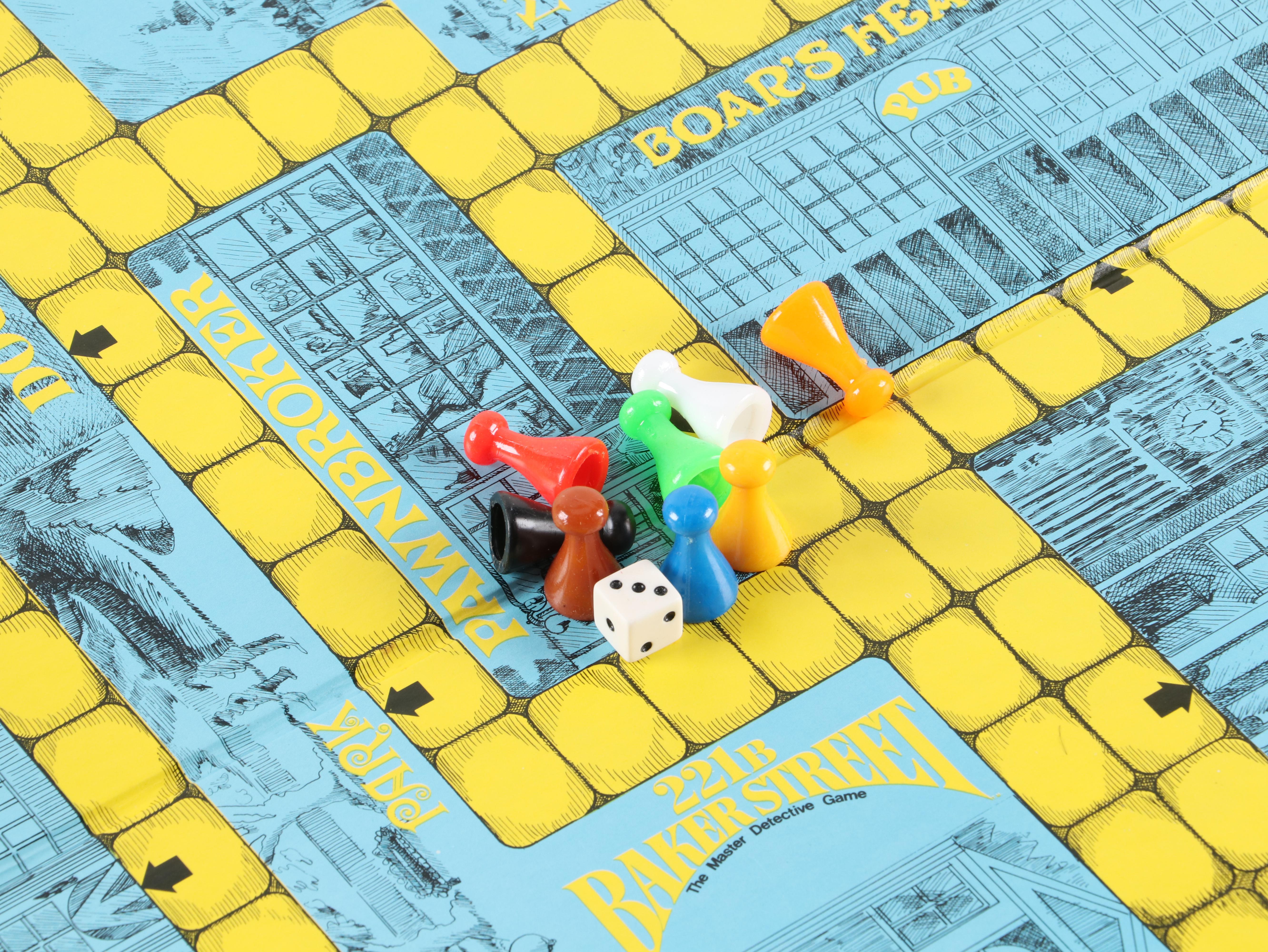 Collection of Sherlock Holmes Board Games