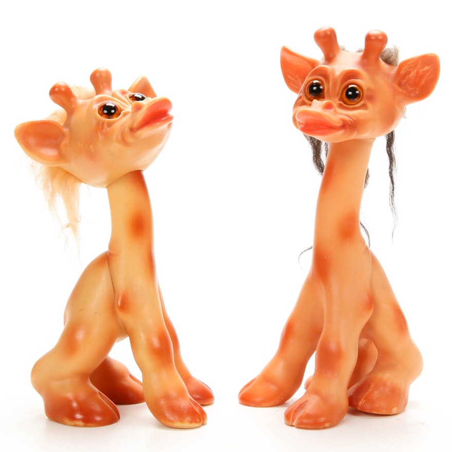 Thomas DAM Giraffe Troll Dolls