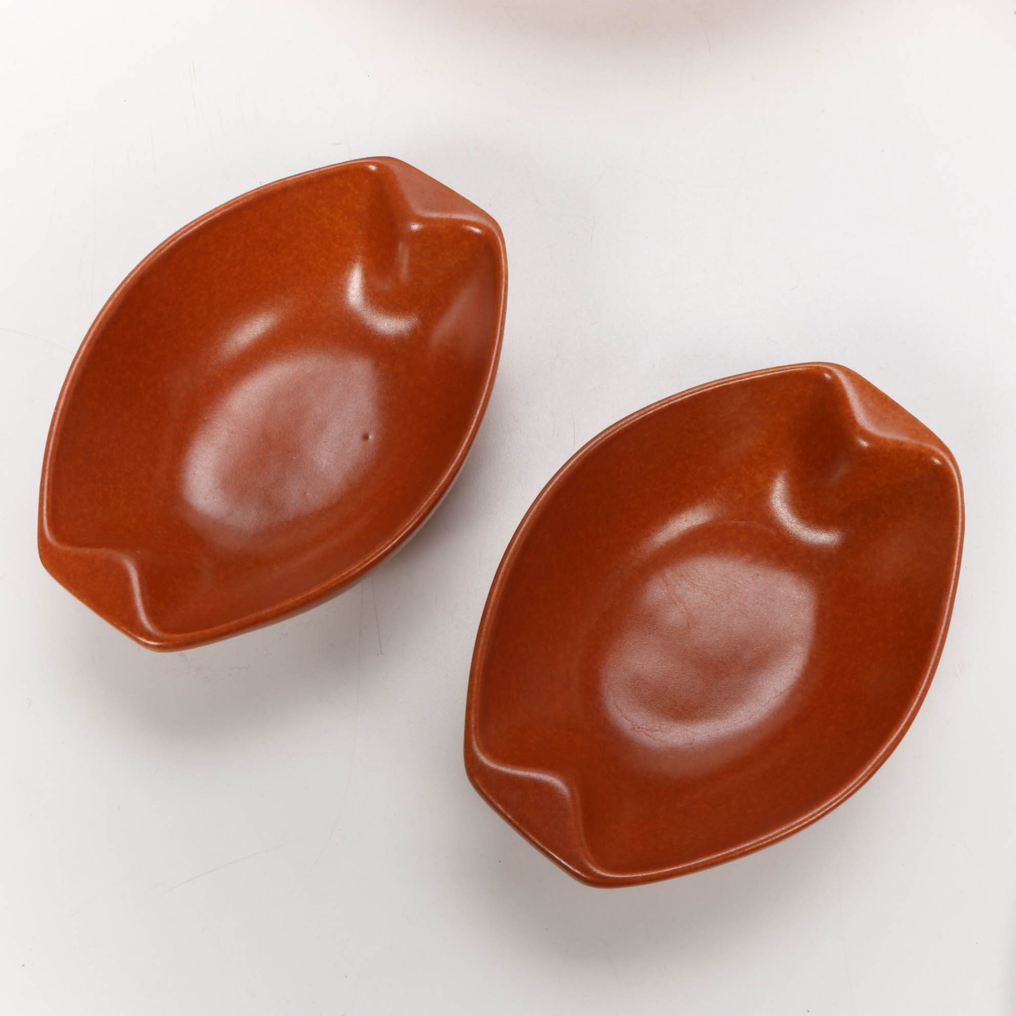 Roseville Pottery "Raymor" Autumn Brown Dinner and Serveware