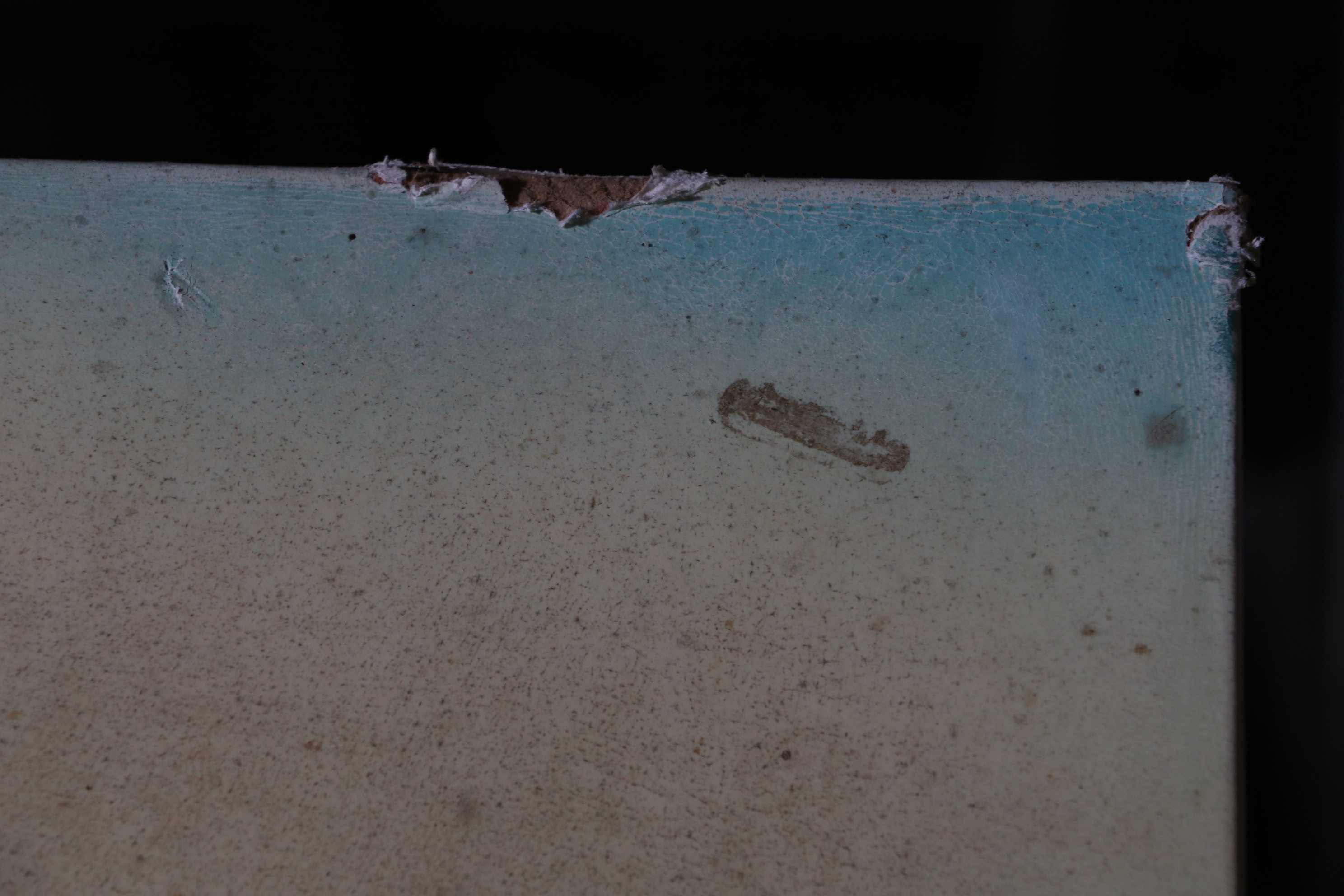 Monumental Hand-Colored Photo Lithograph of Coney Island "Lost River" Ride