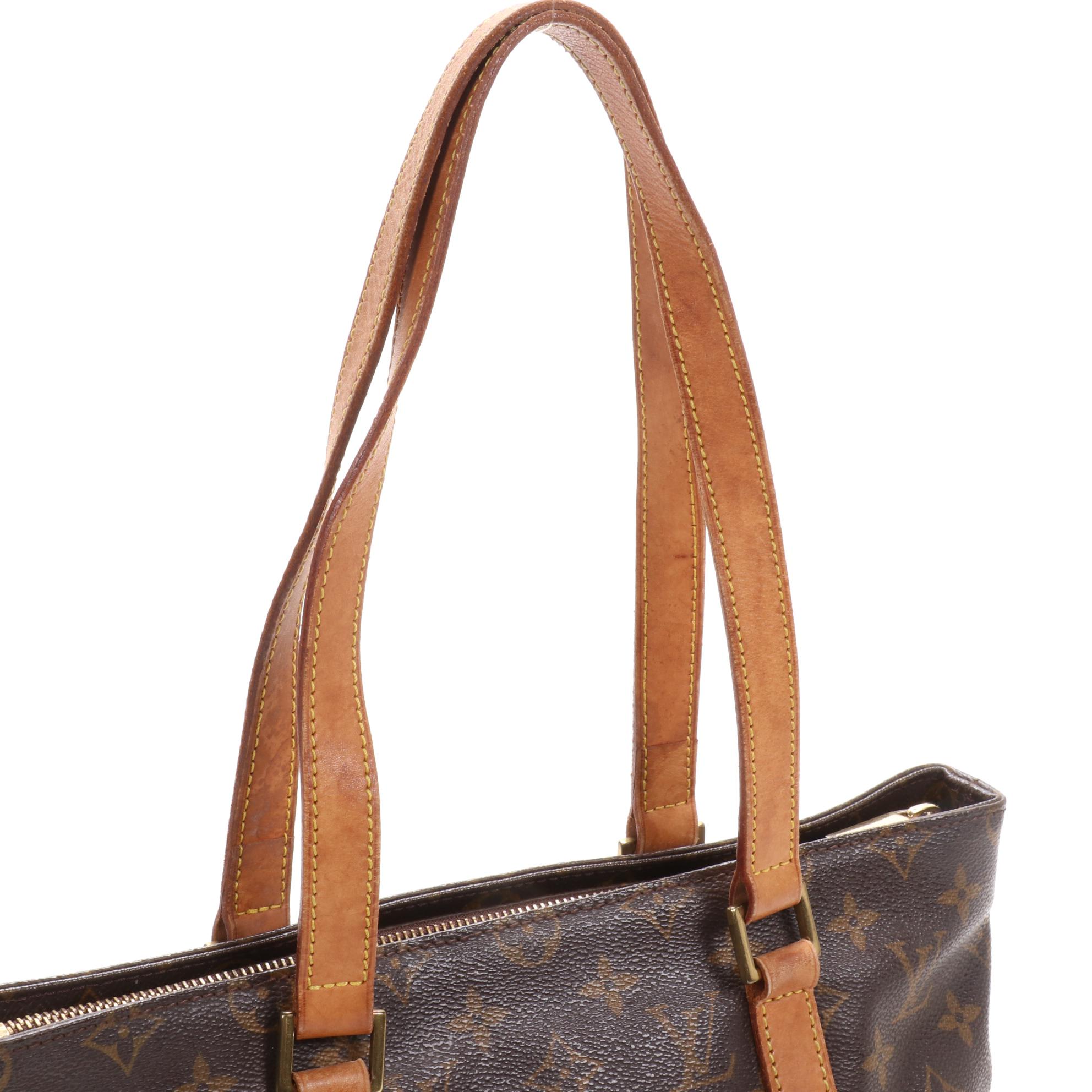 Louis Vuitton Cabas Piano Tote in Monogram Canvas and Vachetta Leather