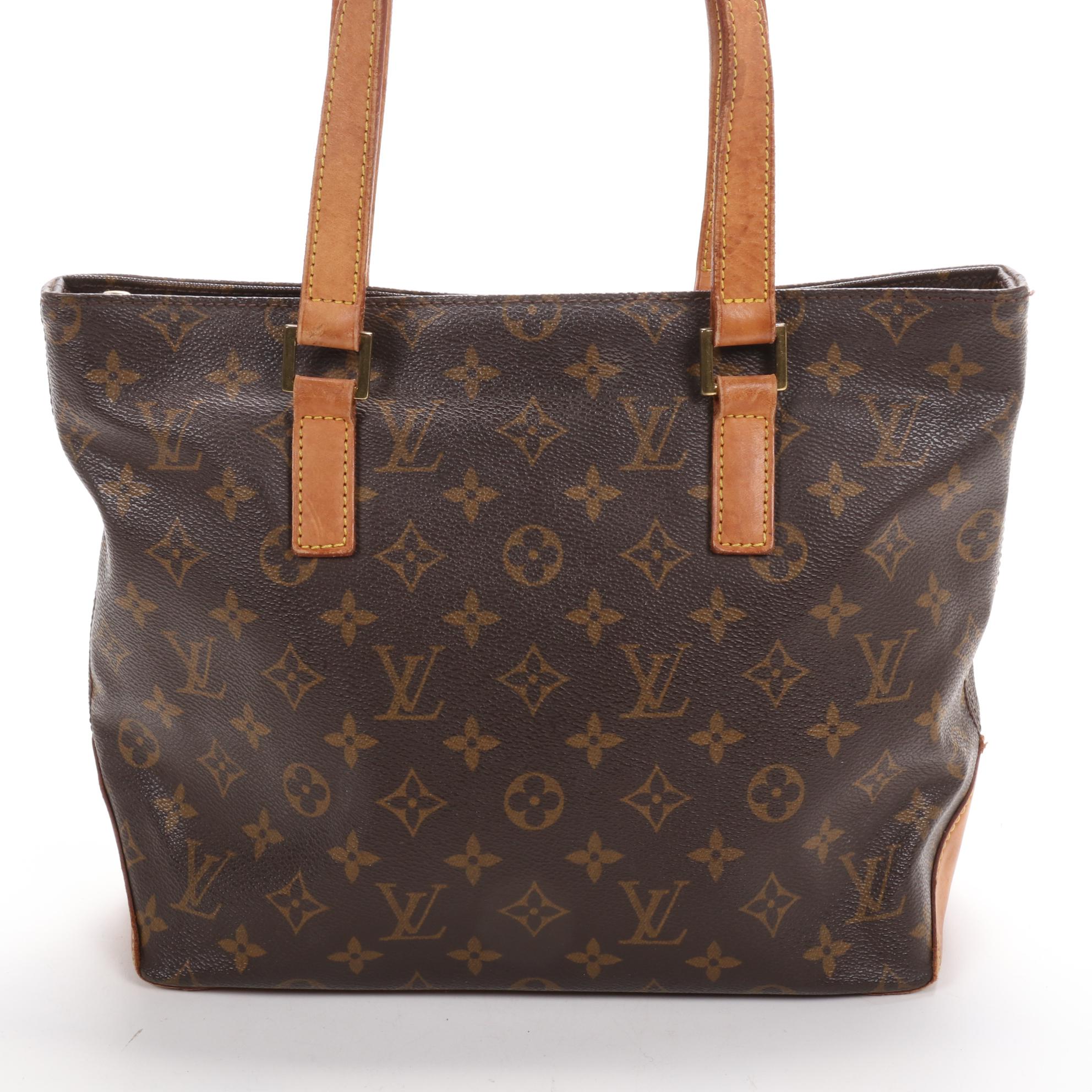 Louis Vuitton Cabas Piano Tote in Monogram Canvas and Vachetta Leather