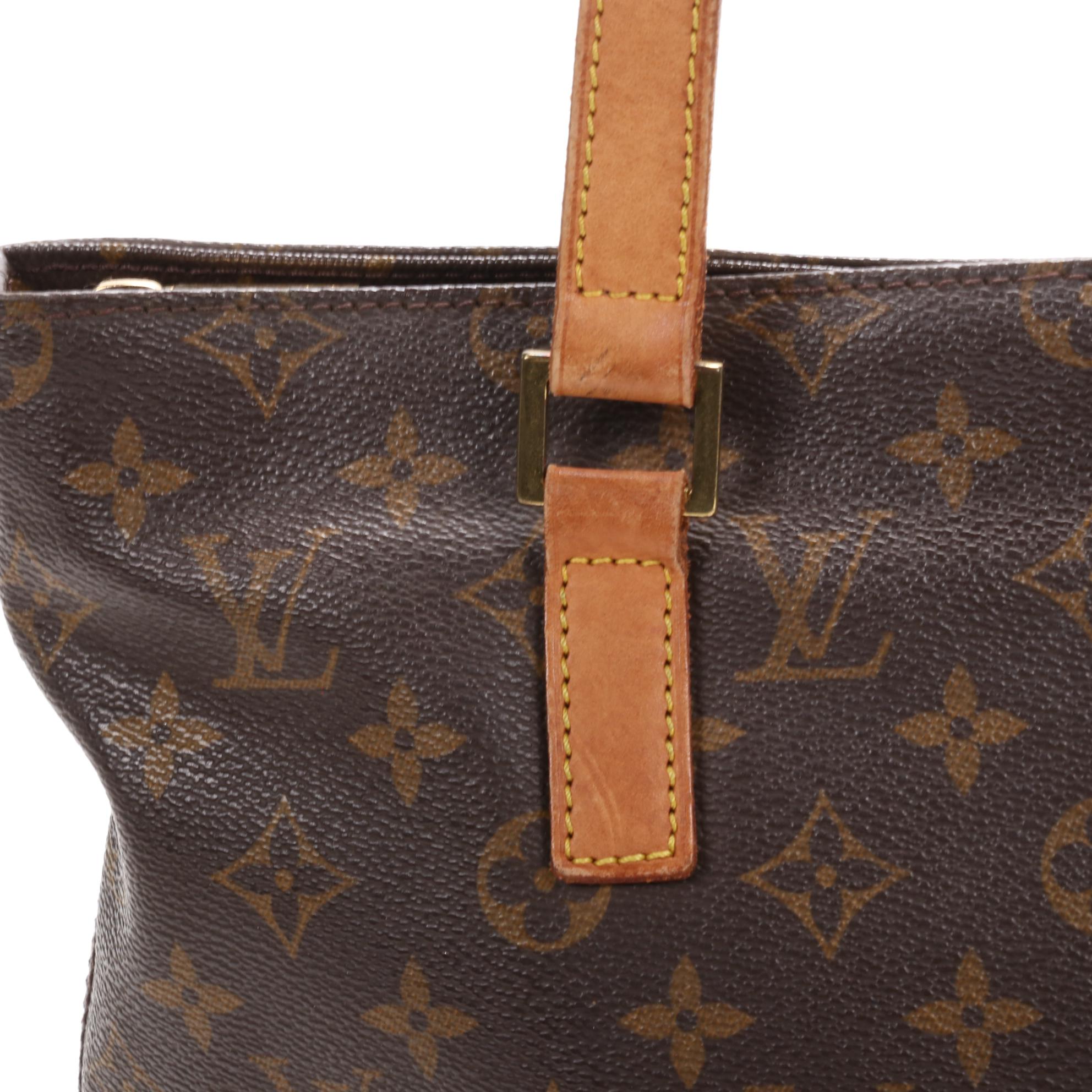 Louis Vuitton Cabas Piano Tote in Monogram Canvas and Vachetta Leather