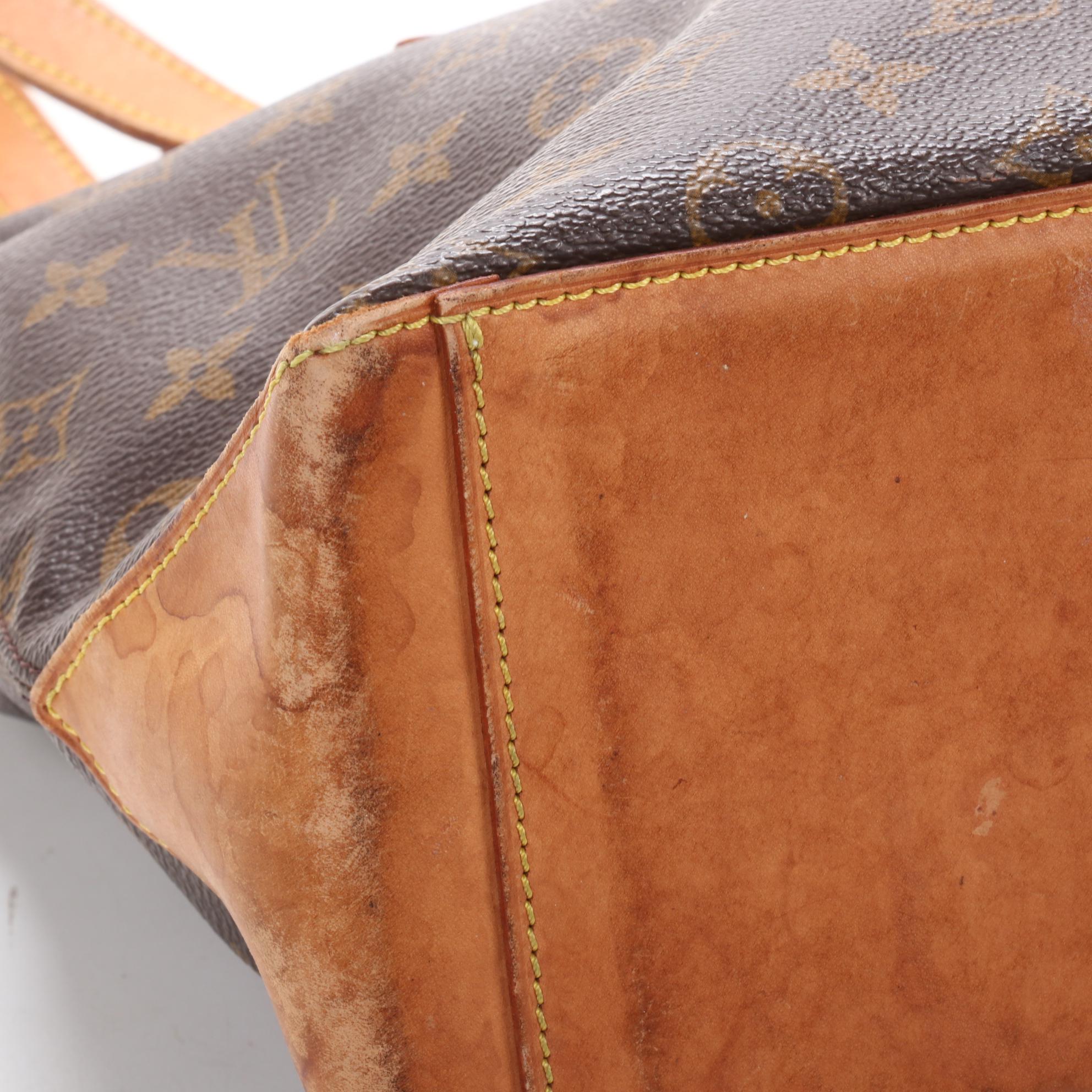 Louis Vuitton Cabas Piano Tote in Monogram Canvas and Vachetta Leather