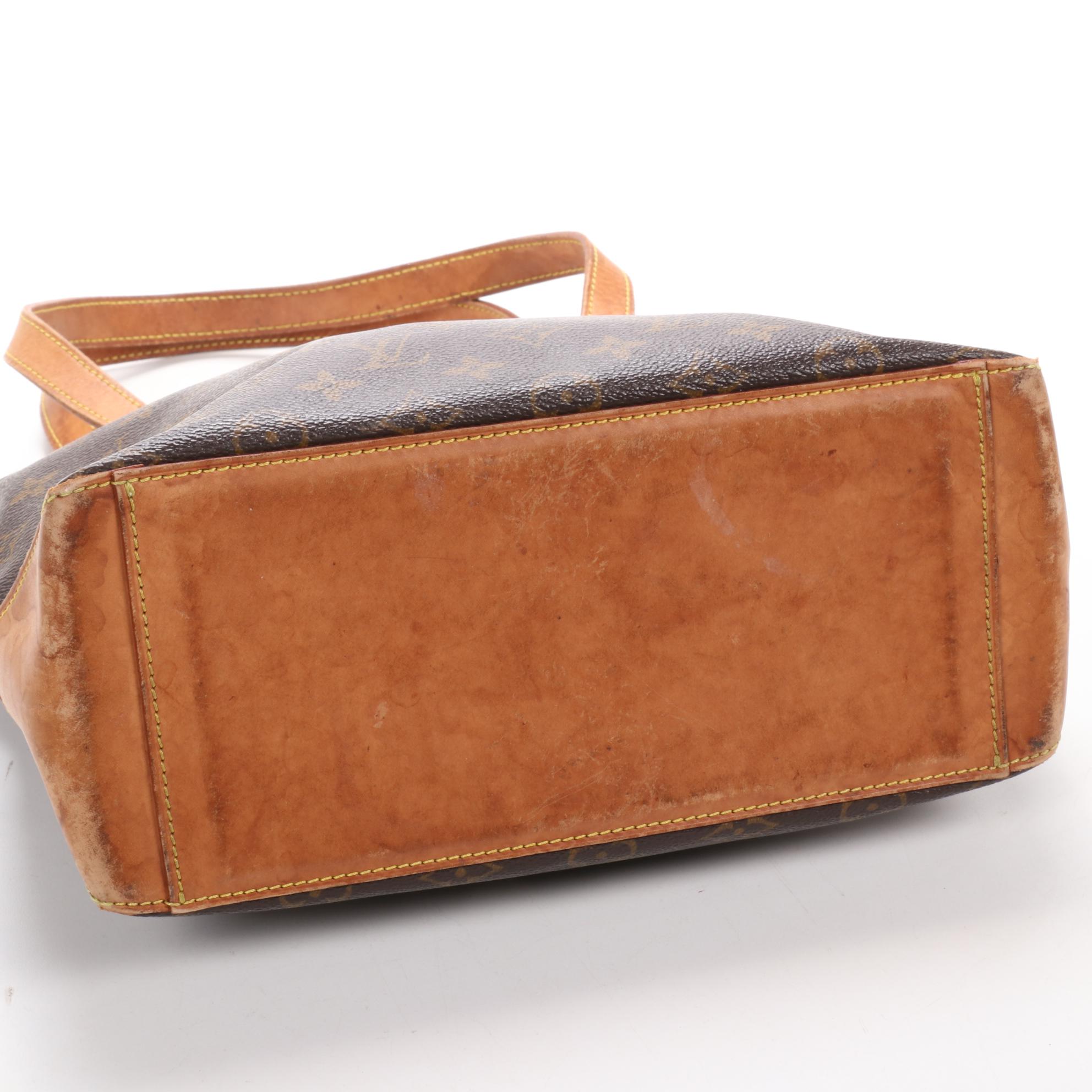 Louis Vuitton Cabas Piano Tote in Monogram Canvas and Vachetta Leather