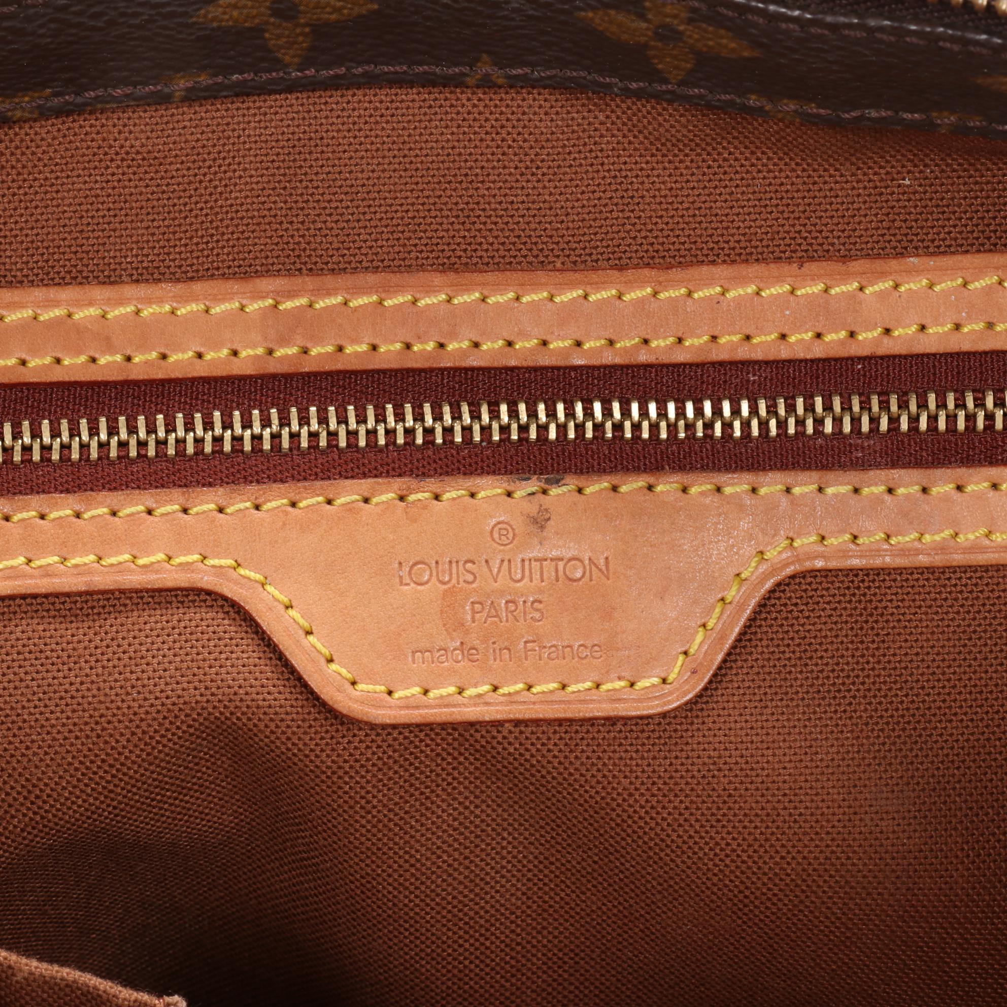 Louis Vuitton Cabas Piano Tote in Monogram Canvas and Vachetta Leather