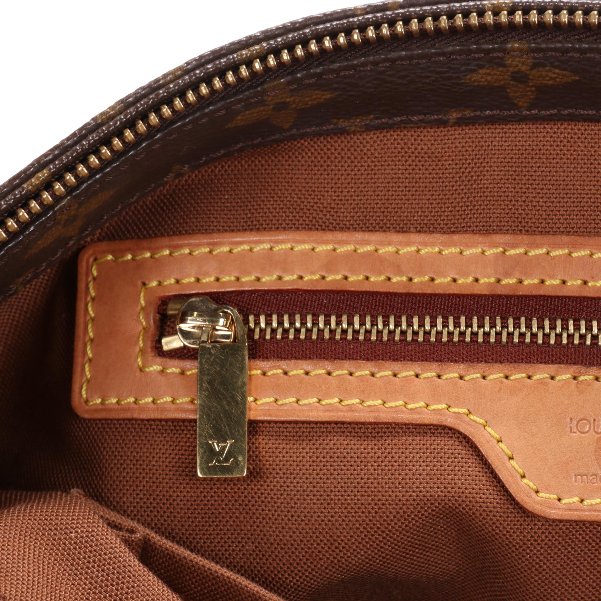 Louis Vuitton Cabas Piano Tote in Monogram Canvas and Vachetta Leather