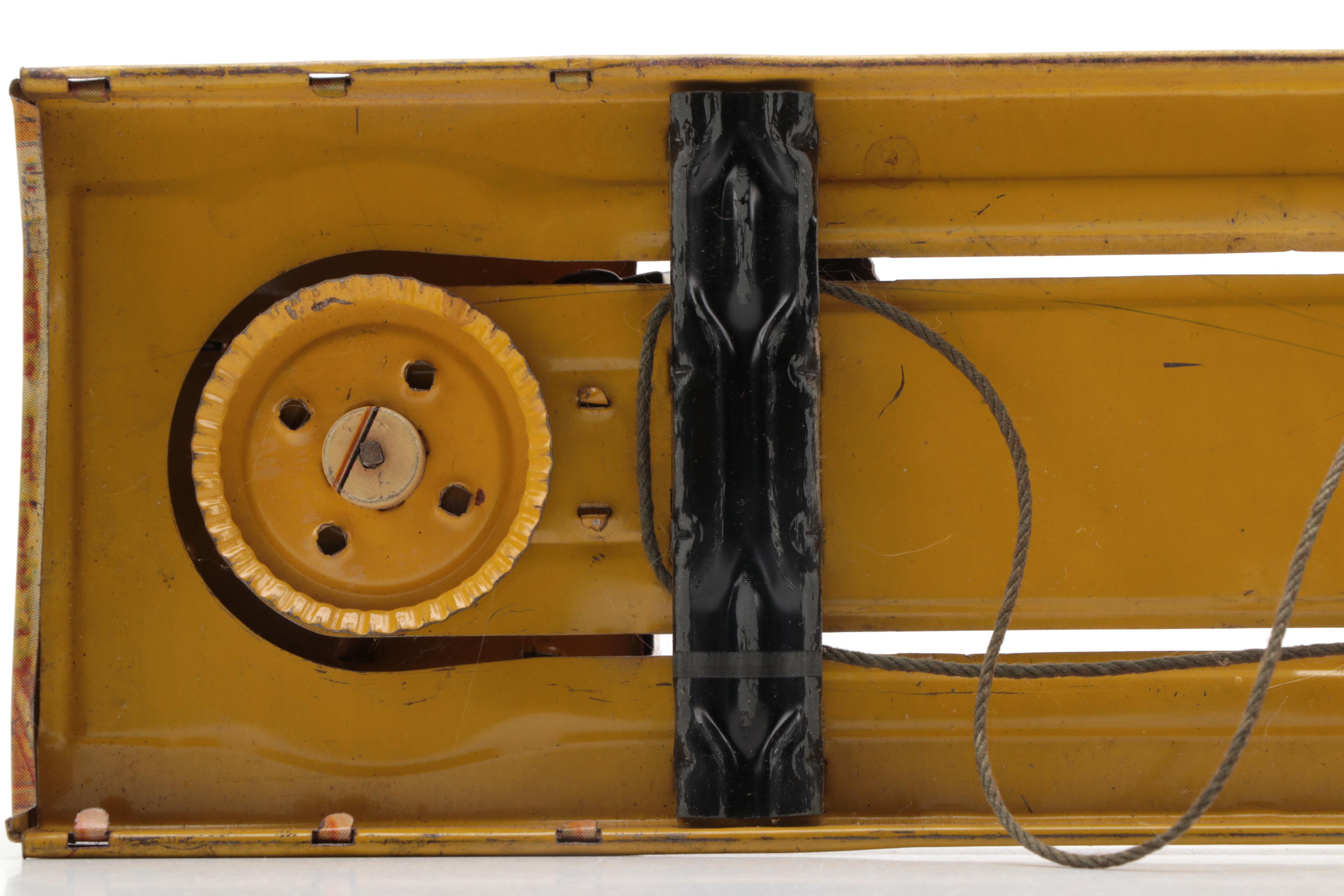 Unique Art Mfg. Co. "Lincoln Tunnel" Tin Lithograph Wind-Up Toy, 1930s