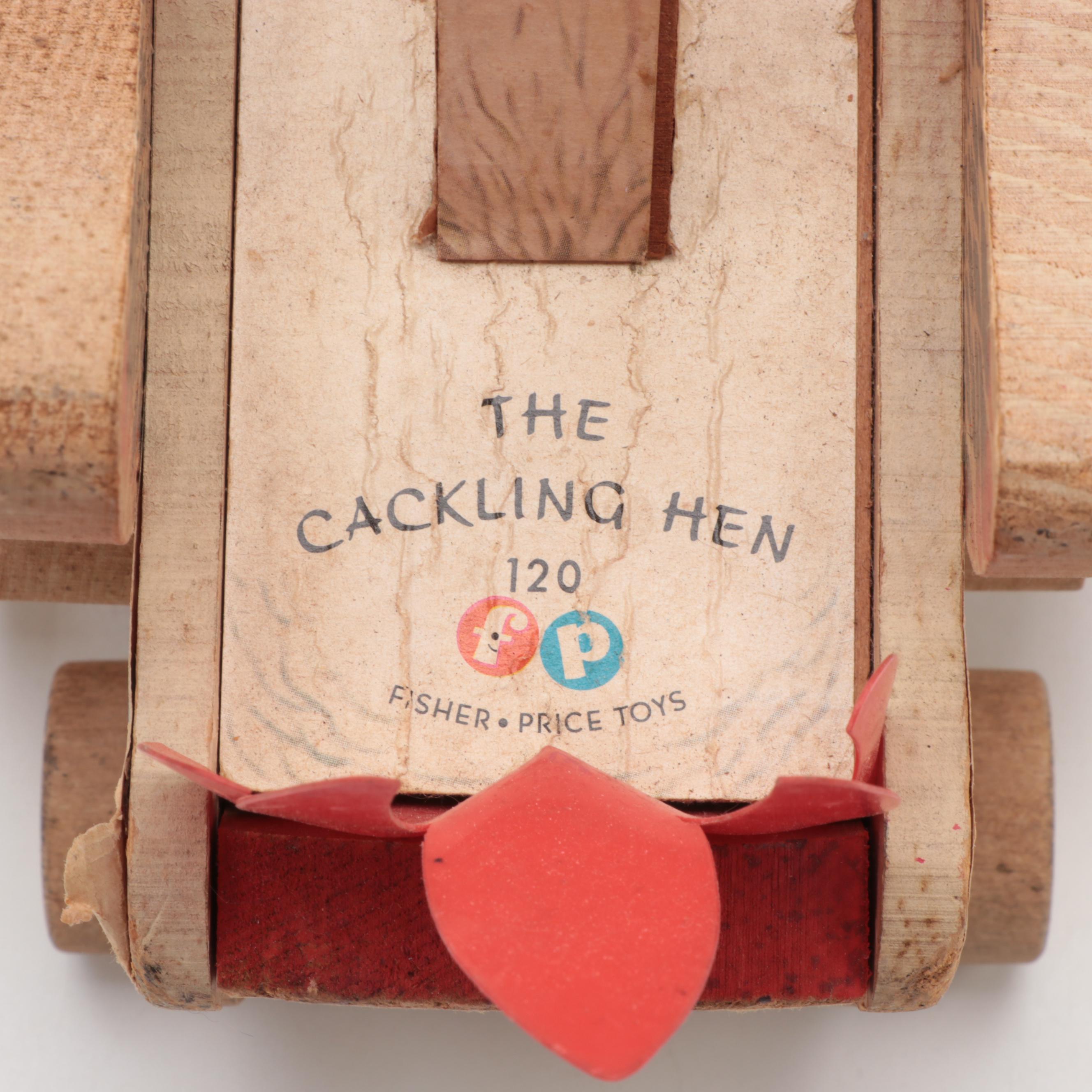 Fisher-Price Wooden Pull-Toys, Vintage