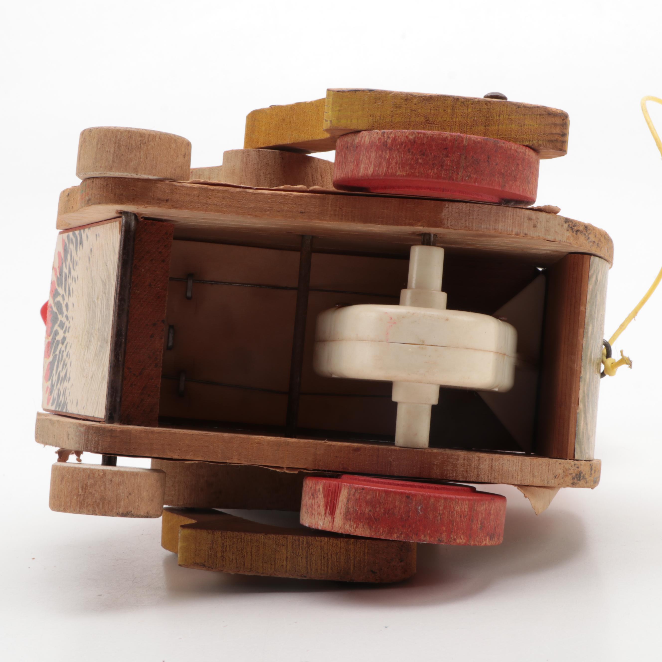 Fisher-Price Wooden Pull-Toys, Vintage