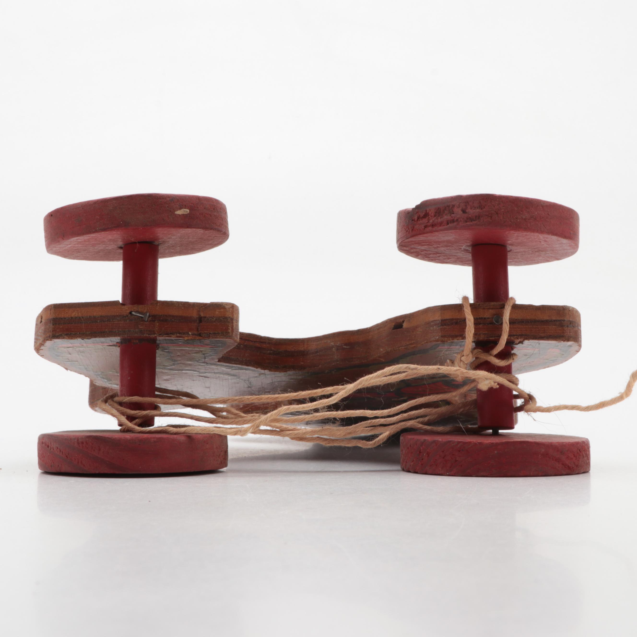 Fisher-Price Wooden Pull-Toys, Vintage