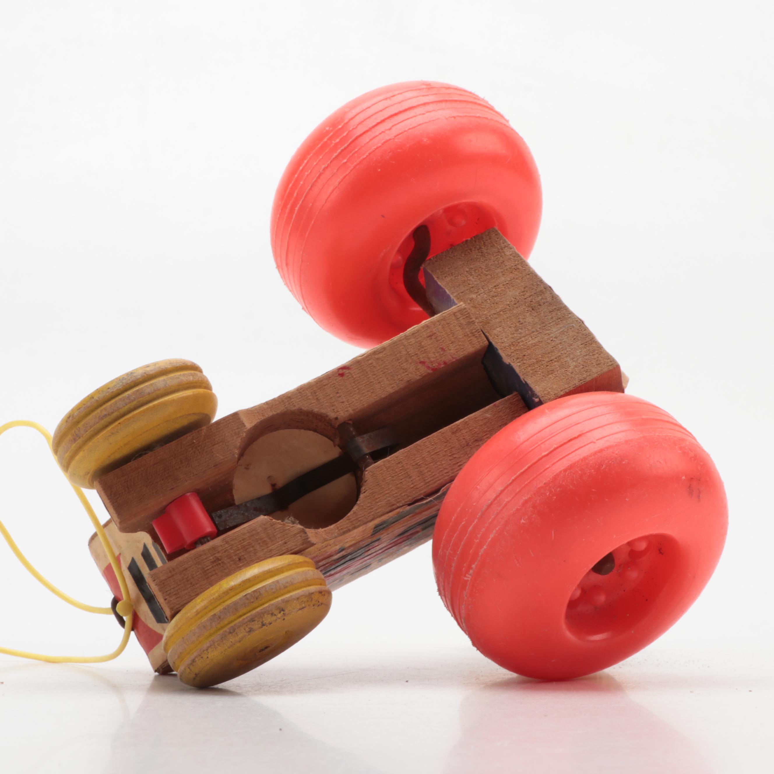 Fisher-Price Wooden Pull-Toys, Vintage