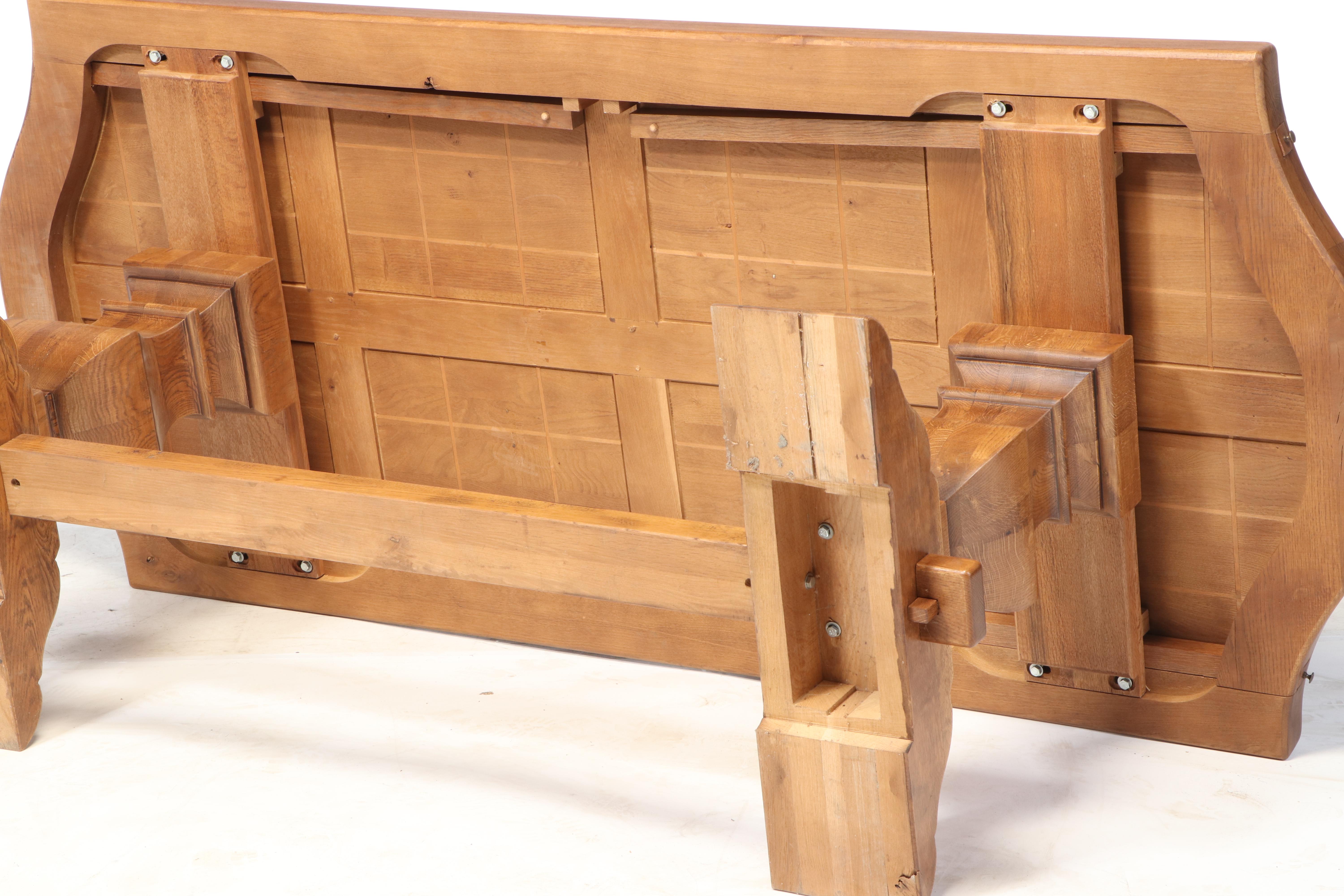 Exigence French Oak Trestle Dining Table