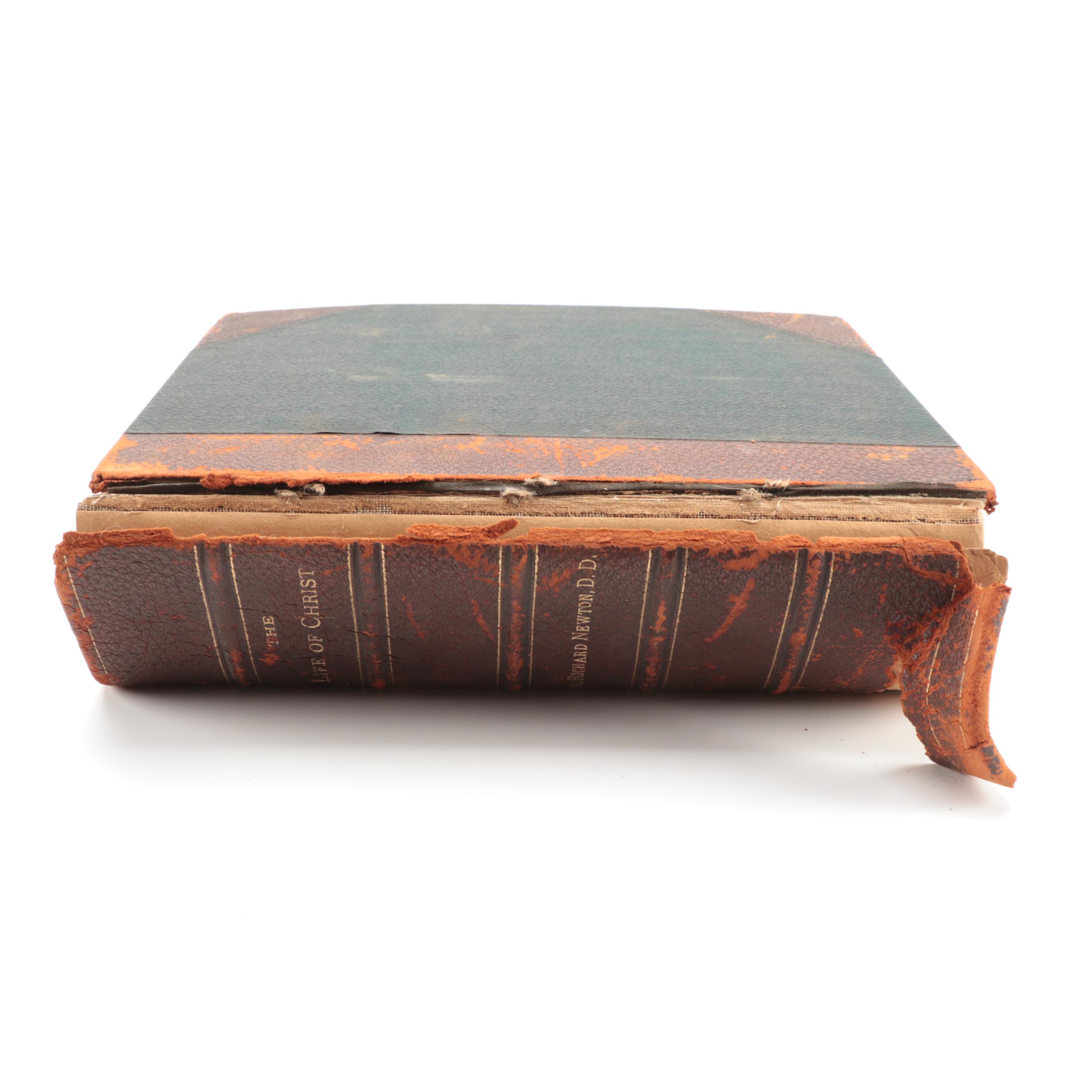 "The Life of Jesus Christ for the Young" by Rev. Richard Newton, 1880