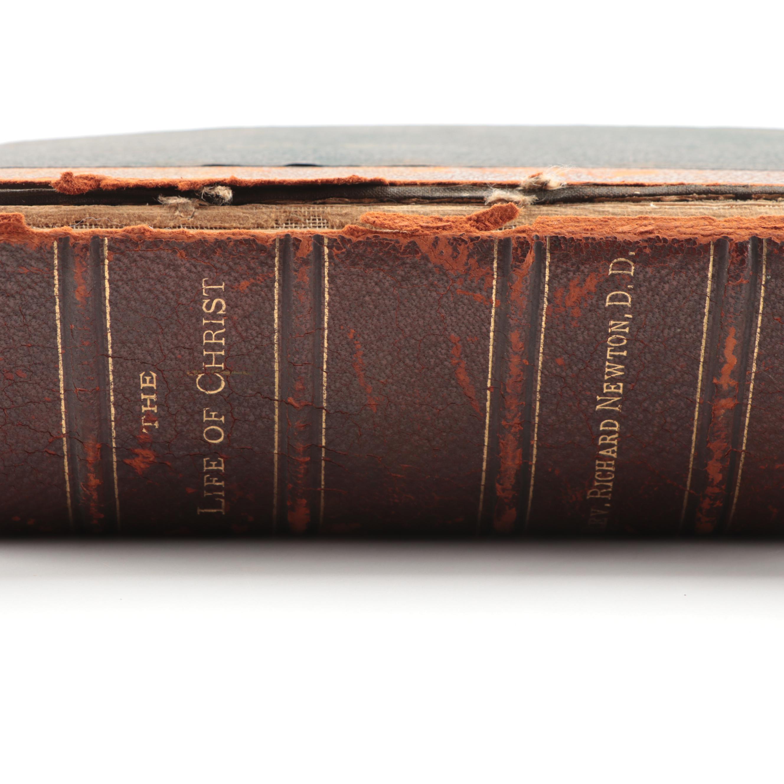 "The Life of Jesus Christ for the Young" by Rev. Richard Newton, 1880