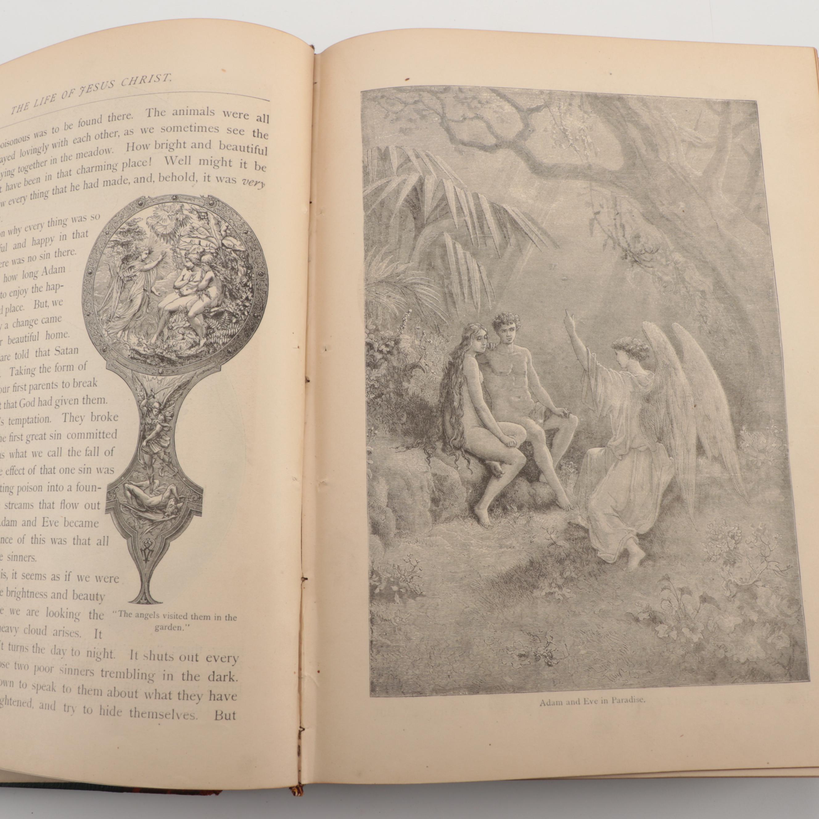 "The Life of Jesus Christ for the Young" by Rev. Richard Newton, 1880