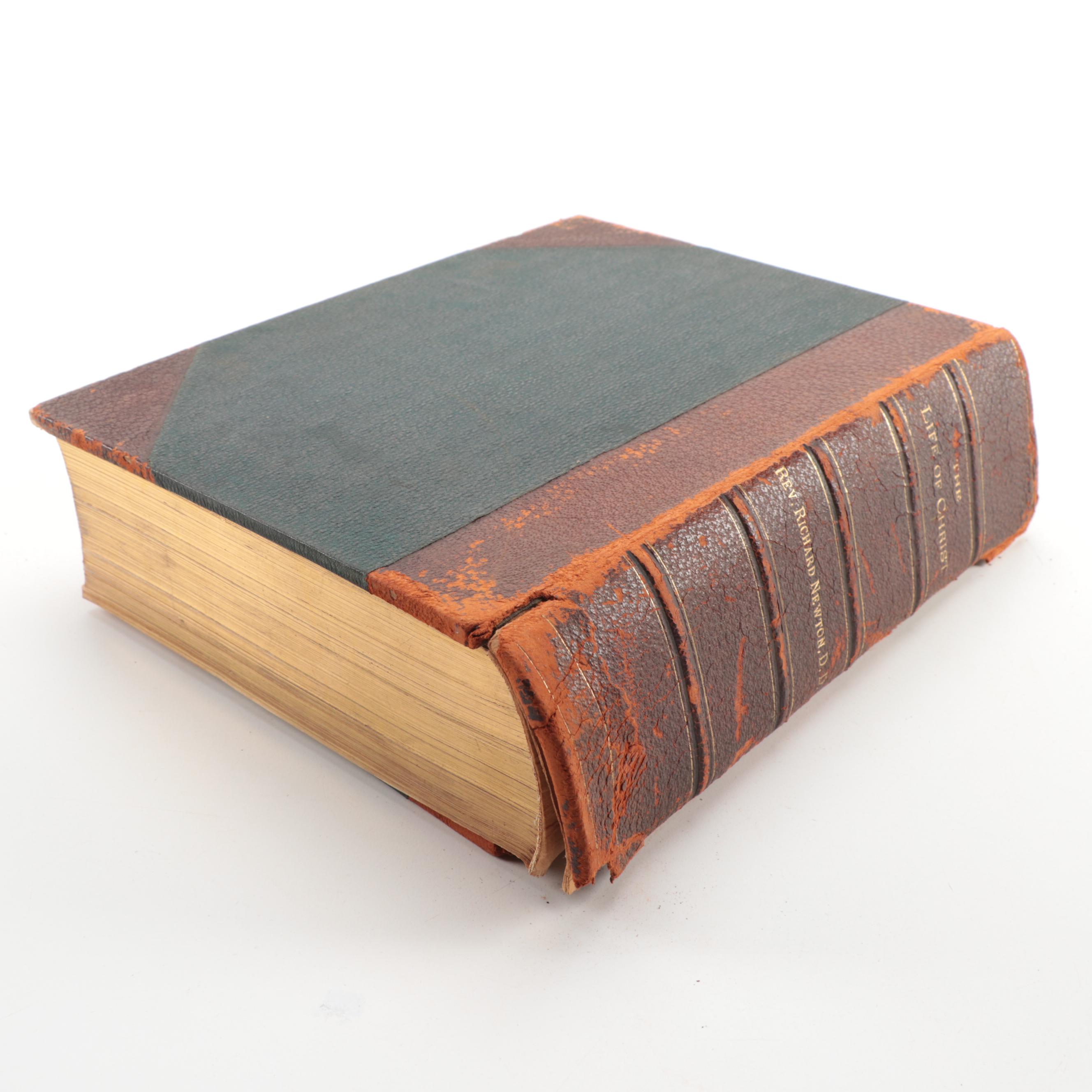 "The Life of Jesus Christ for the Young" by Rev. Richard Newton, 1880