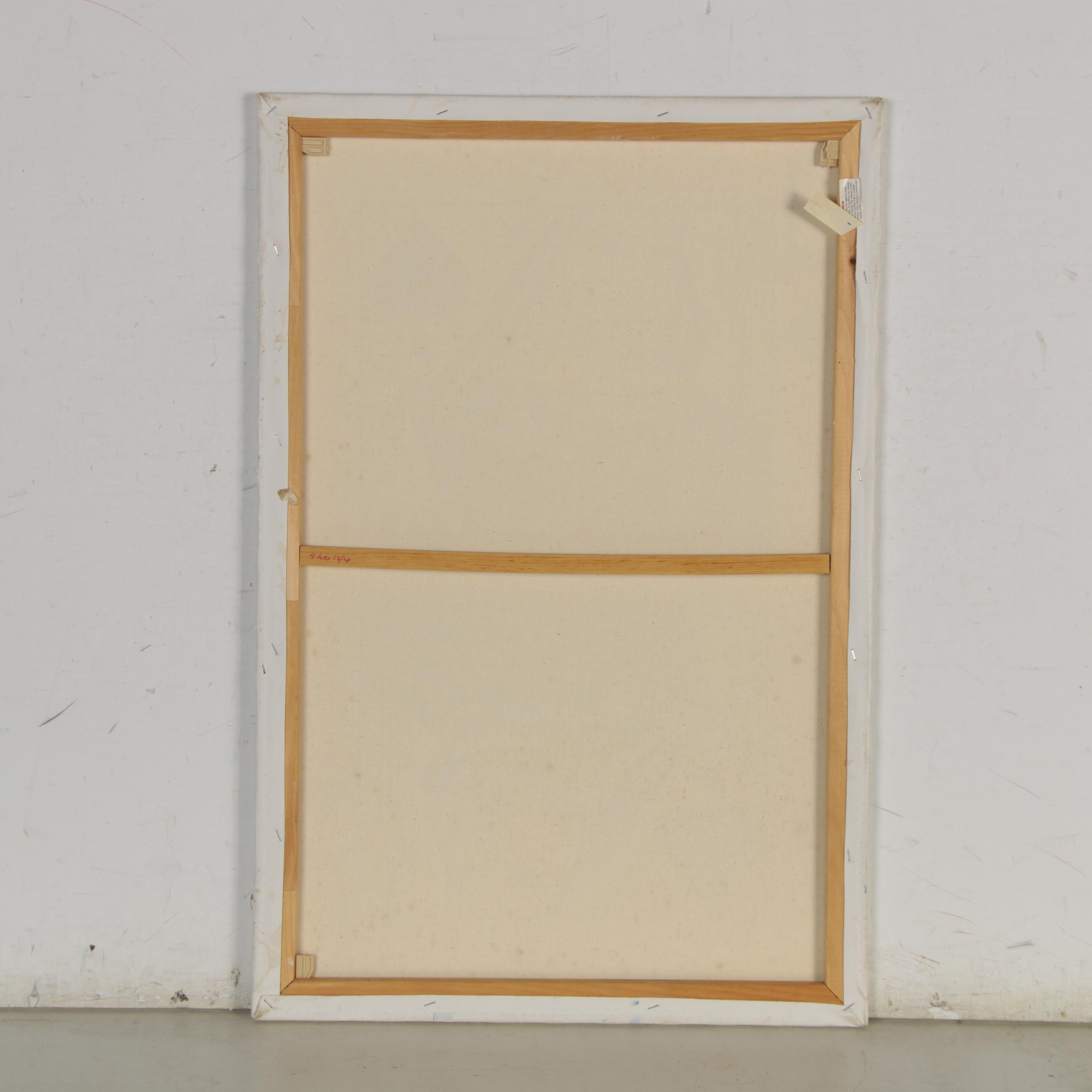 J.C. Hall Mixed Media Painting of Queen of Spades