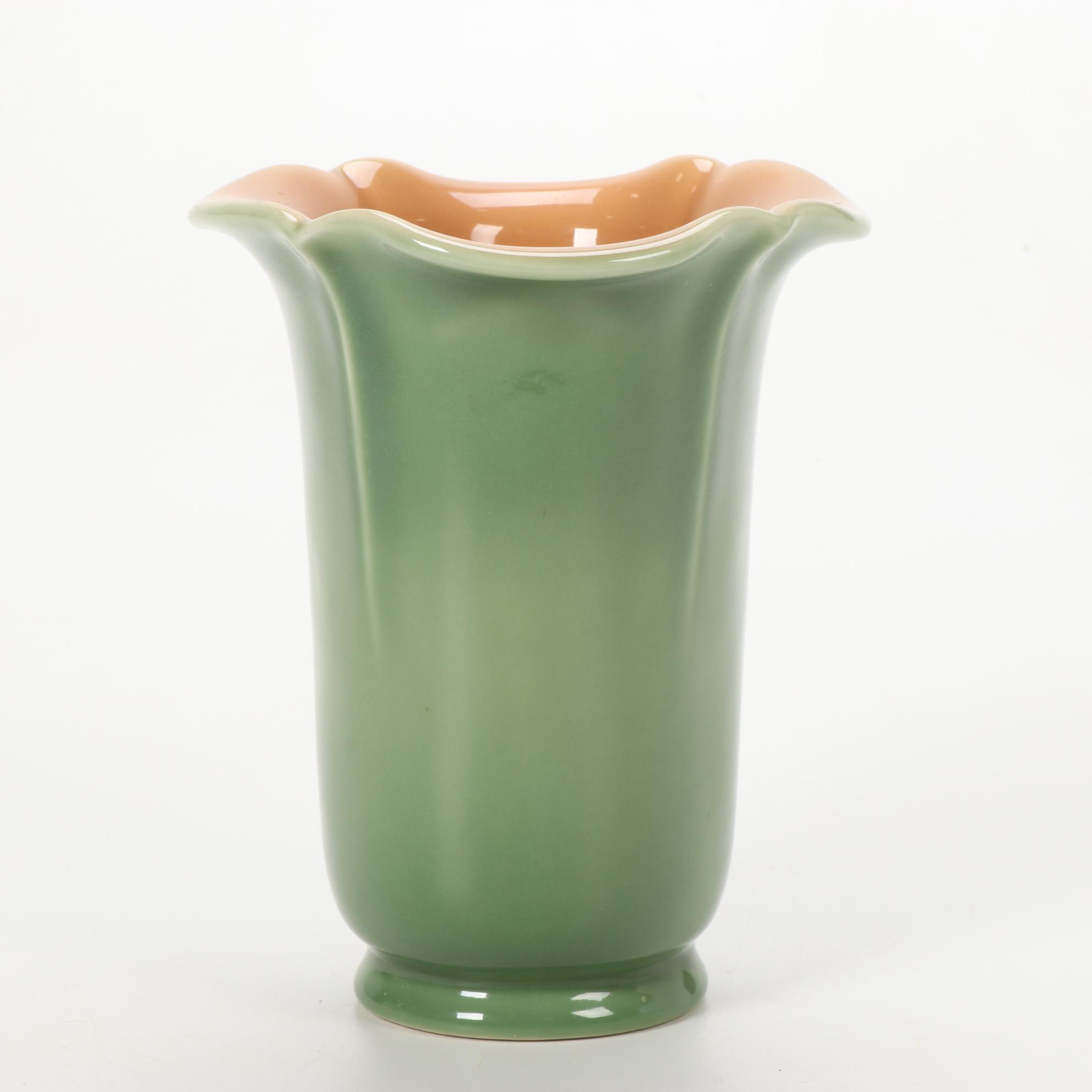 Rookwood Pottery for Western & Southern Insurance Glazed Ceramic Vase, 1943