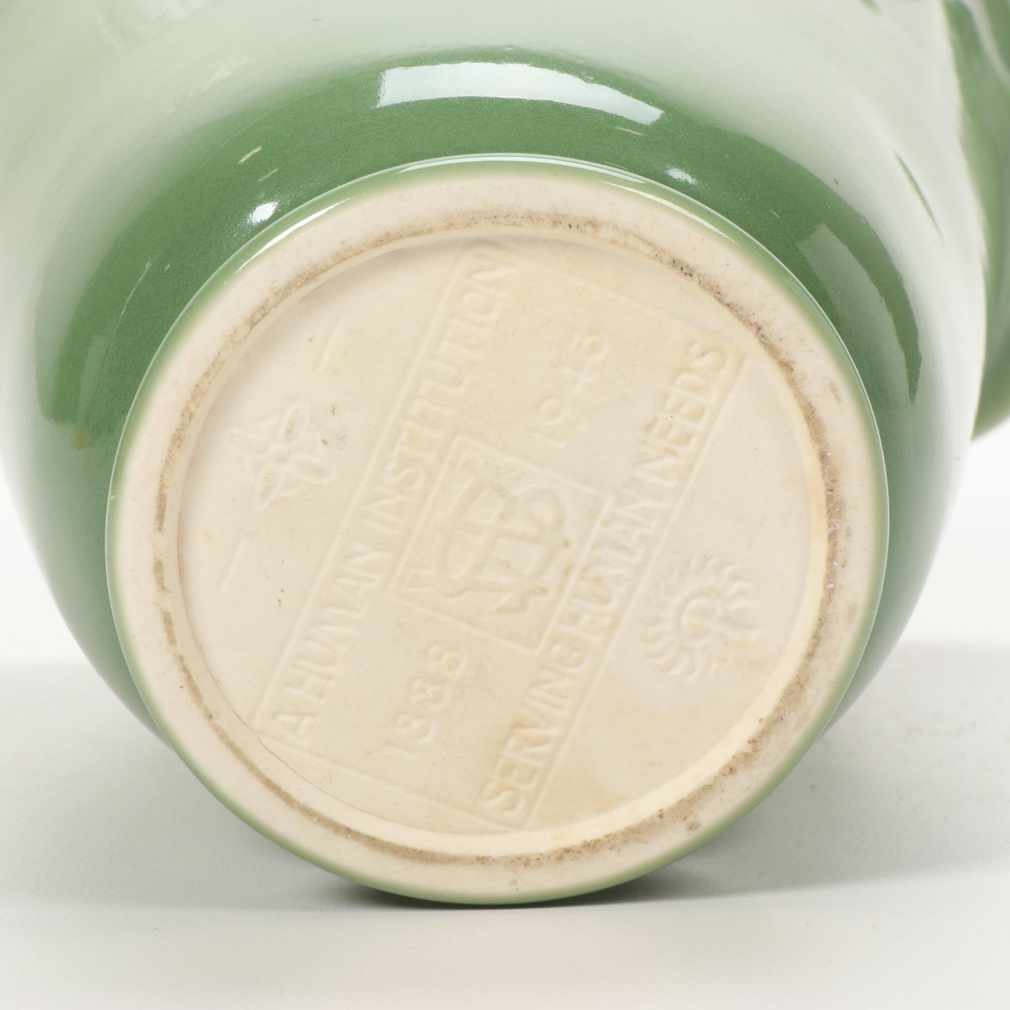 Rookwood Pottery for Western & Southern Insurance Glazed Ceramic Vase, 1943