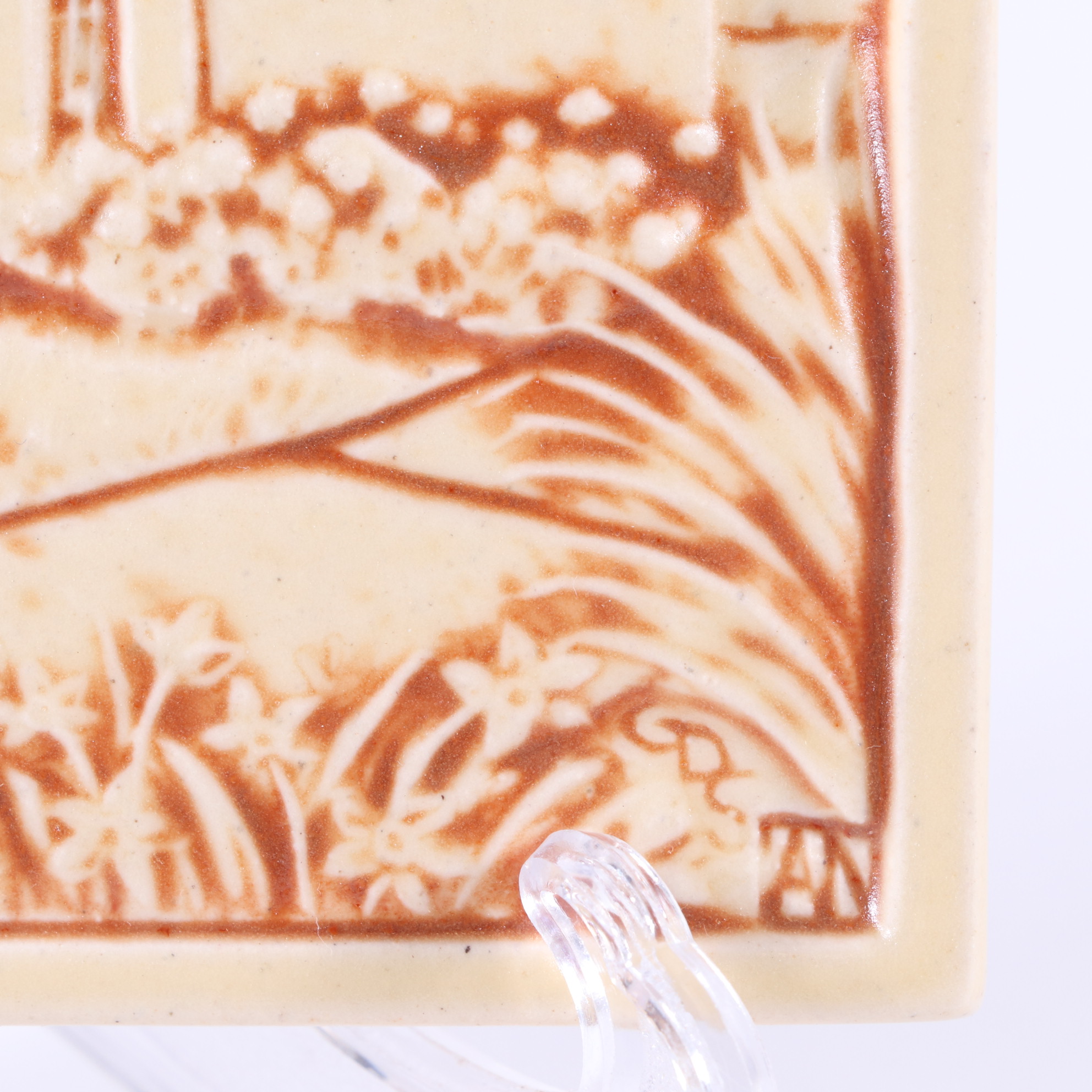 Rookwood Pottery Coney Island Commemorative Tile Designed by Allan Nairn