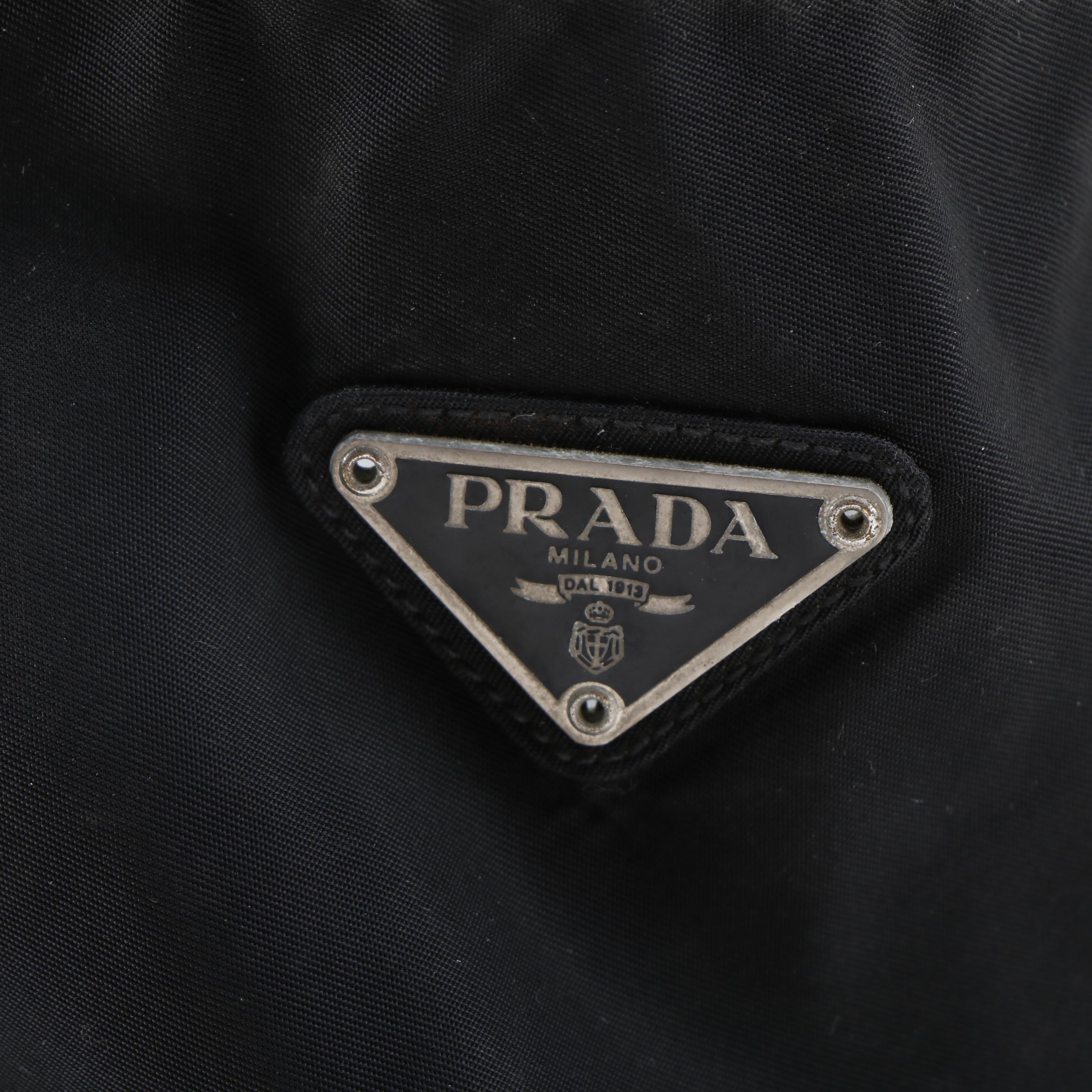 Prada Black Nylon Crossbody Bag