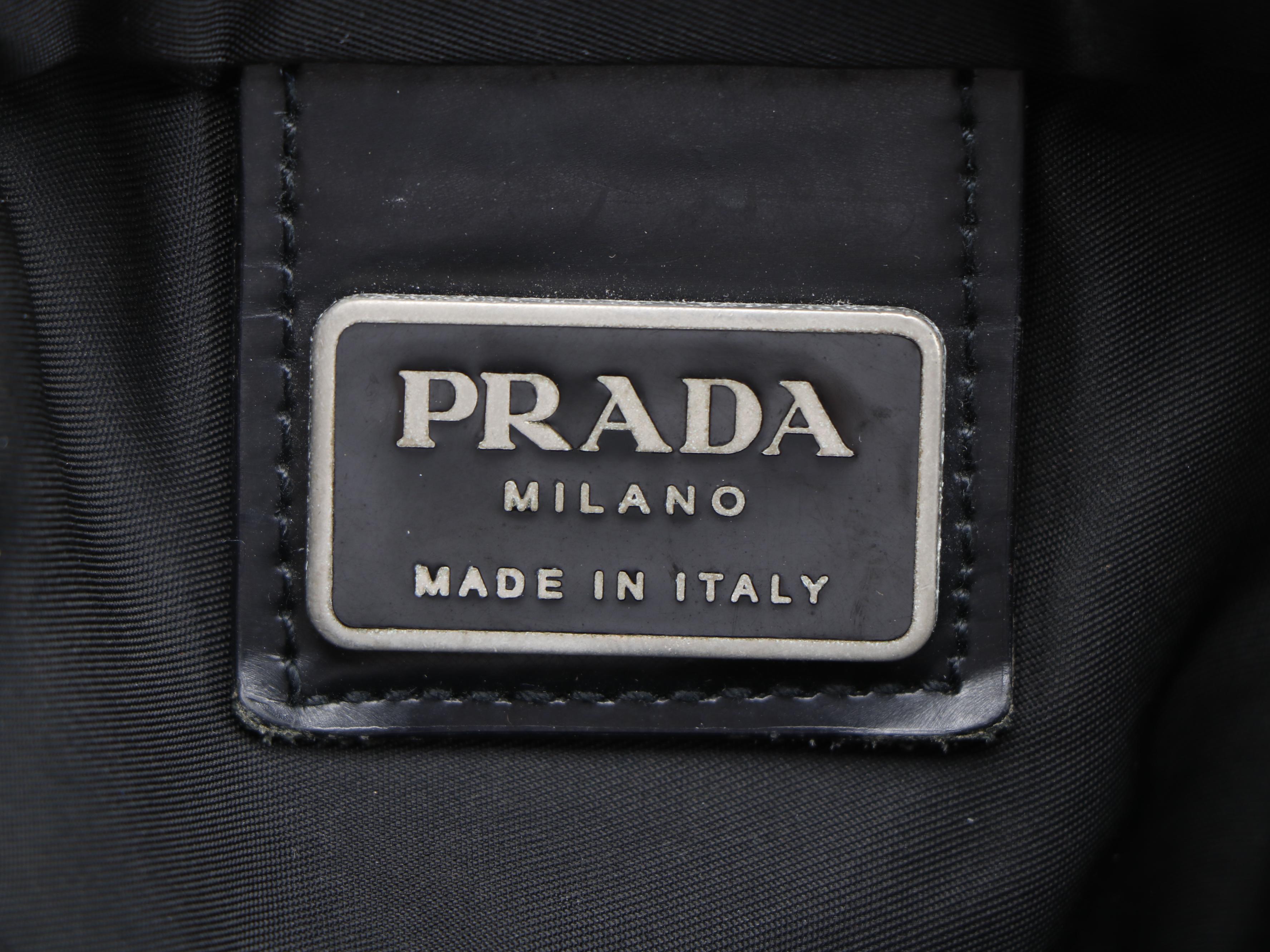 Prada Black Nylon Crossbody Bag
