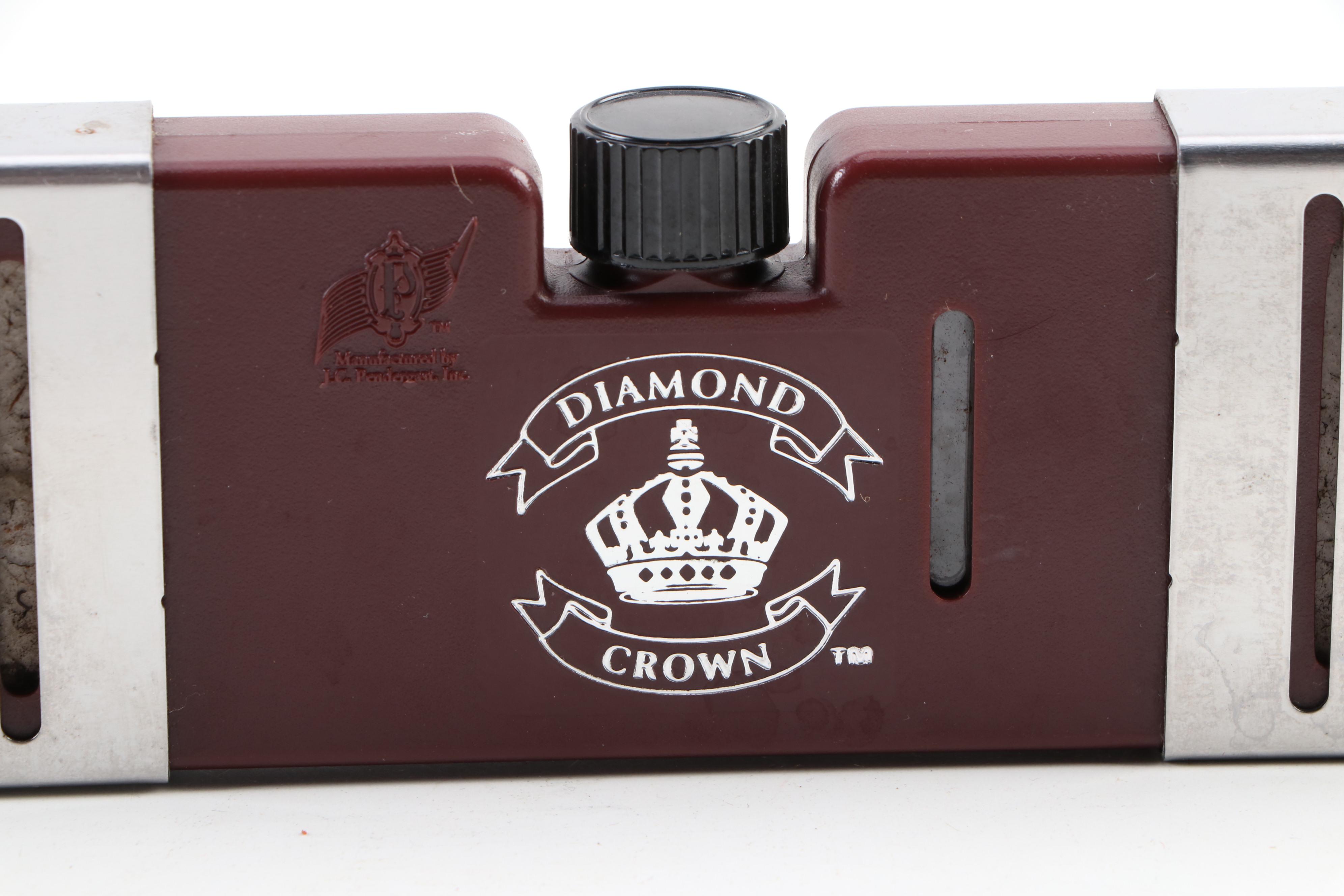 Reed & Barton Diamond Crown "Biltmore" Cherry Wood Humidor with Hygrometer