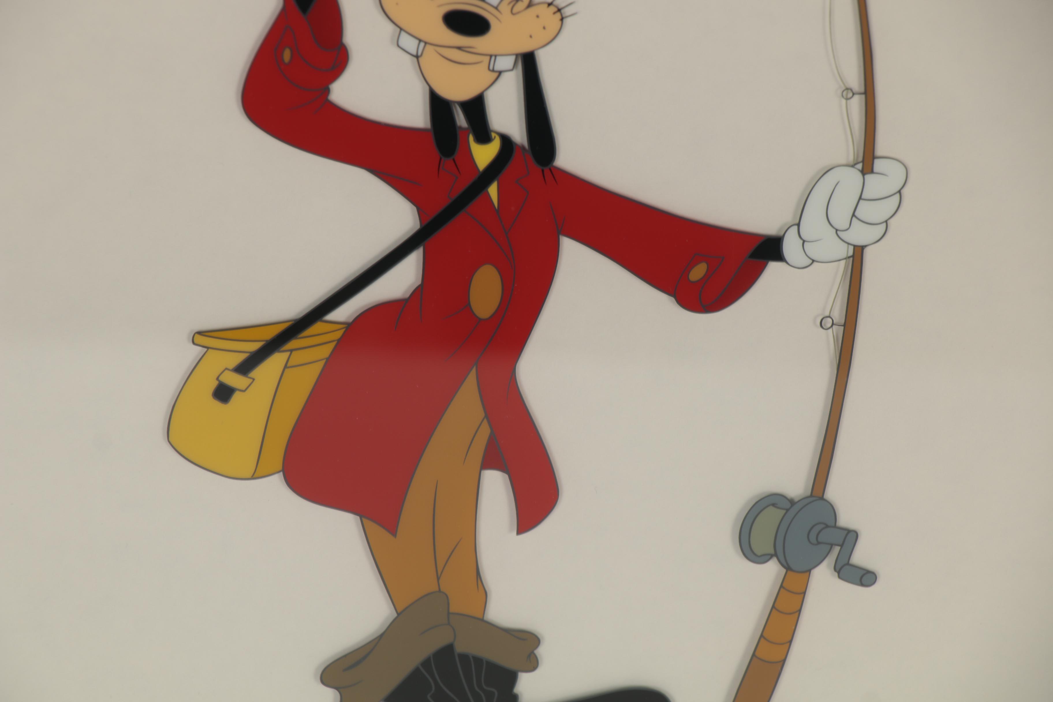 Disney "Goofy About Fishing" Sericel, 1996