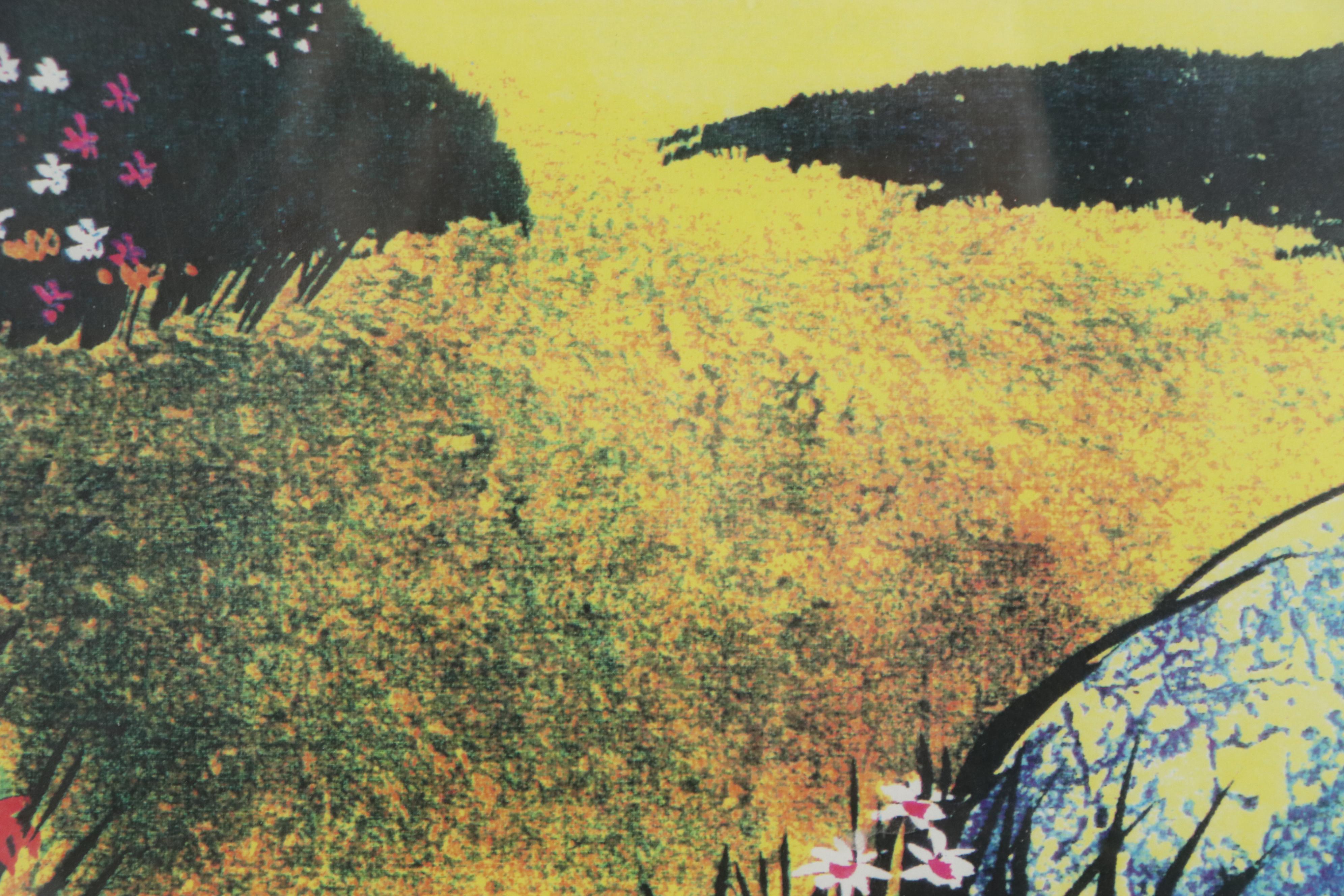 Disney Goofy Commercial Production Cel and Hand-Painted Animation Cel